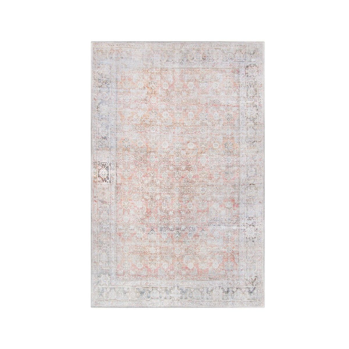 Butterscotch Geometric 10' x 14' Synthetic Area Rug