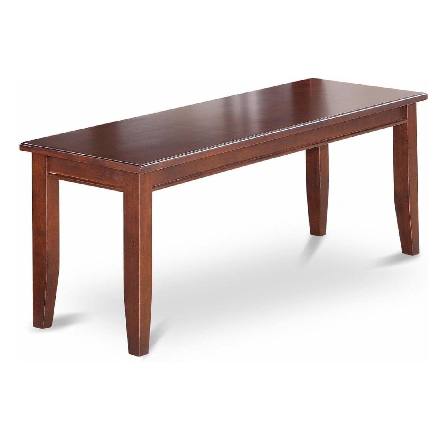 Dudley 52" Mahogany Solid Wood Dining Bench