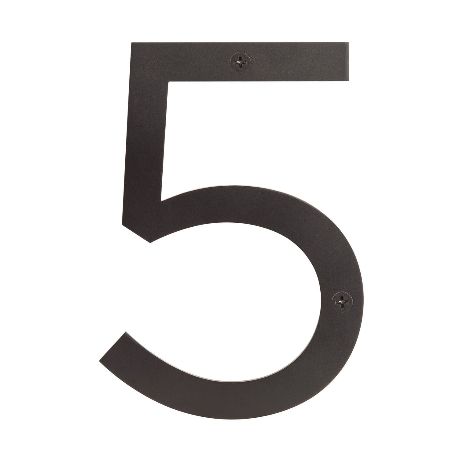 Vintage Bronze 6" Stainless Steel House Number