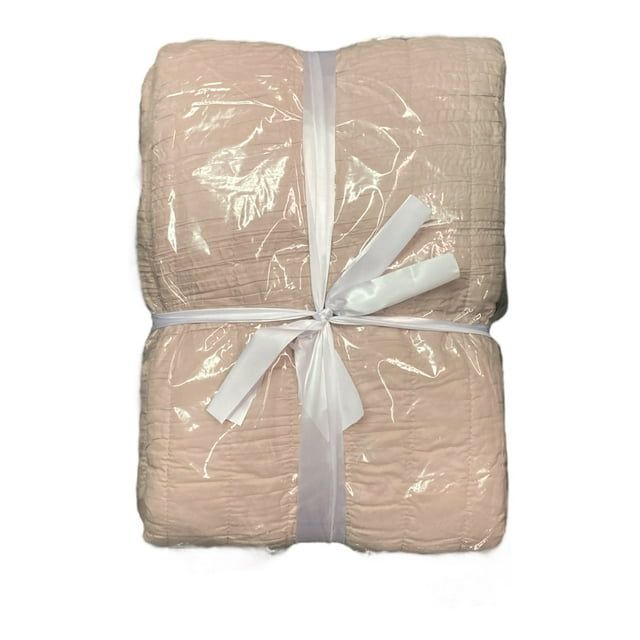 Full Mushroom Microfiber Reversible Quilt Set with Shams