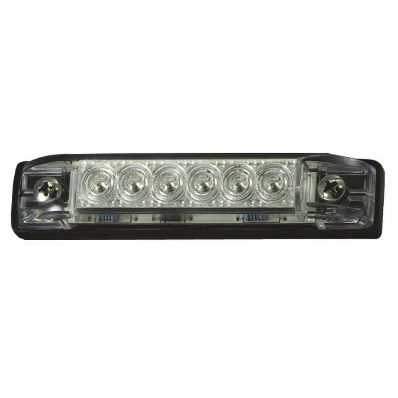 Slim Line Clear LED 8" Utility Strip Light