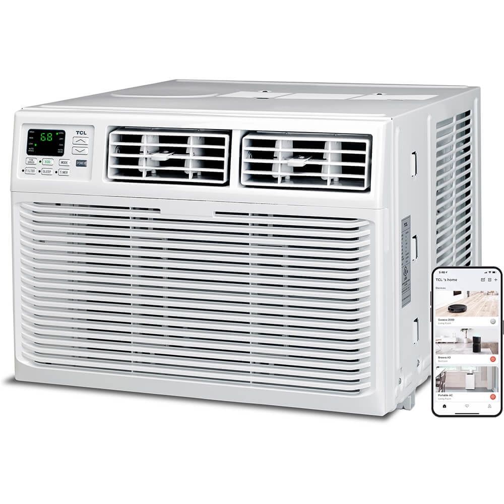 TCL 15,000 BTU White Smart Window Air Conditioner