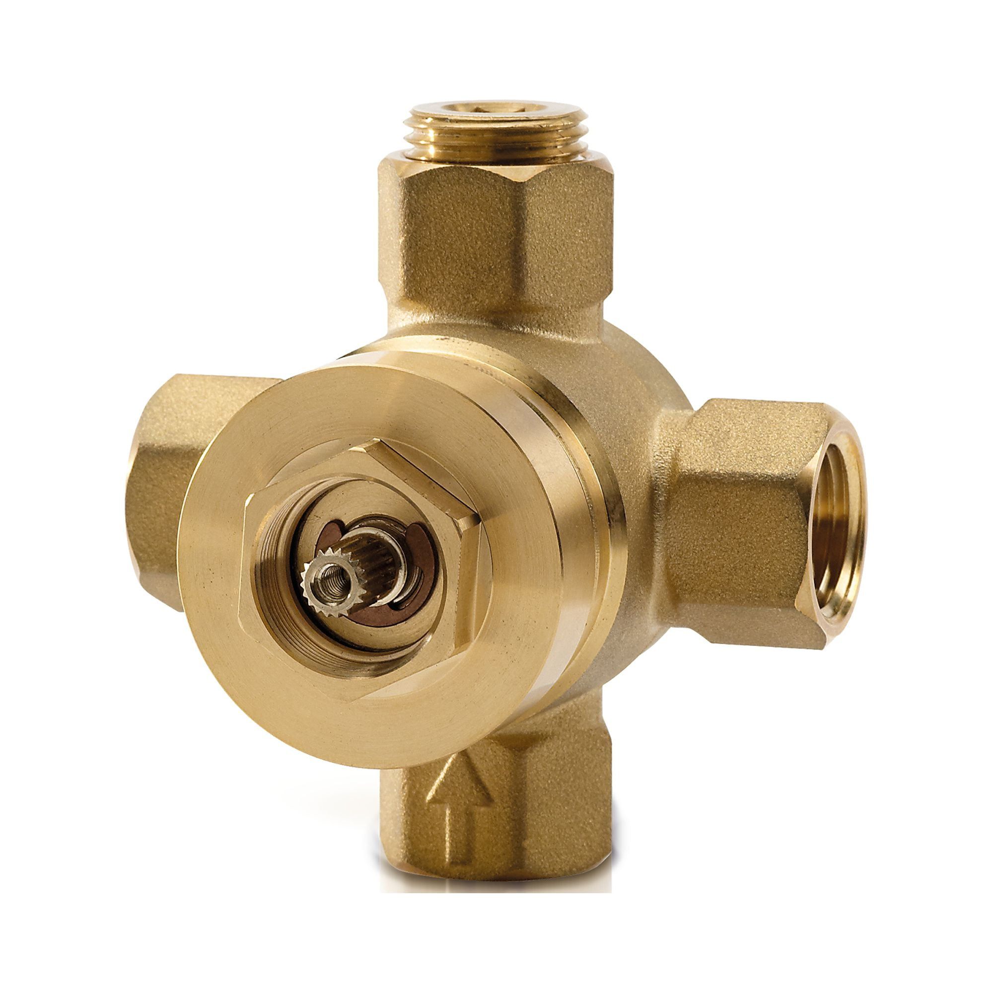 Toto Brass Two-Way Diverter Valve with Off