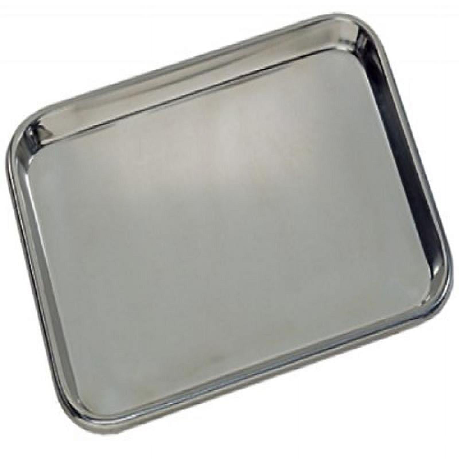 Grafco Medium 13-5/8" x 9-3/4" Premium Stainless Steel Medical Tray