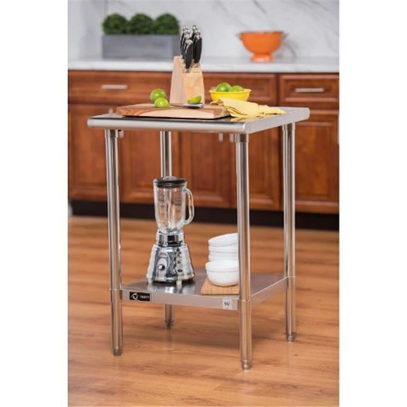 24x24x35 Stainless Steel Kitchen Utility Table