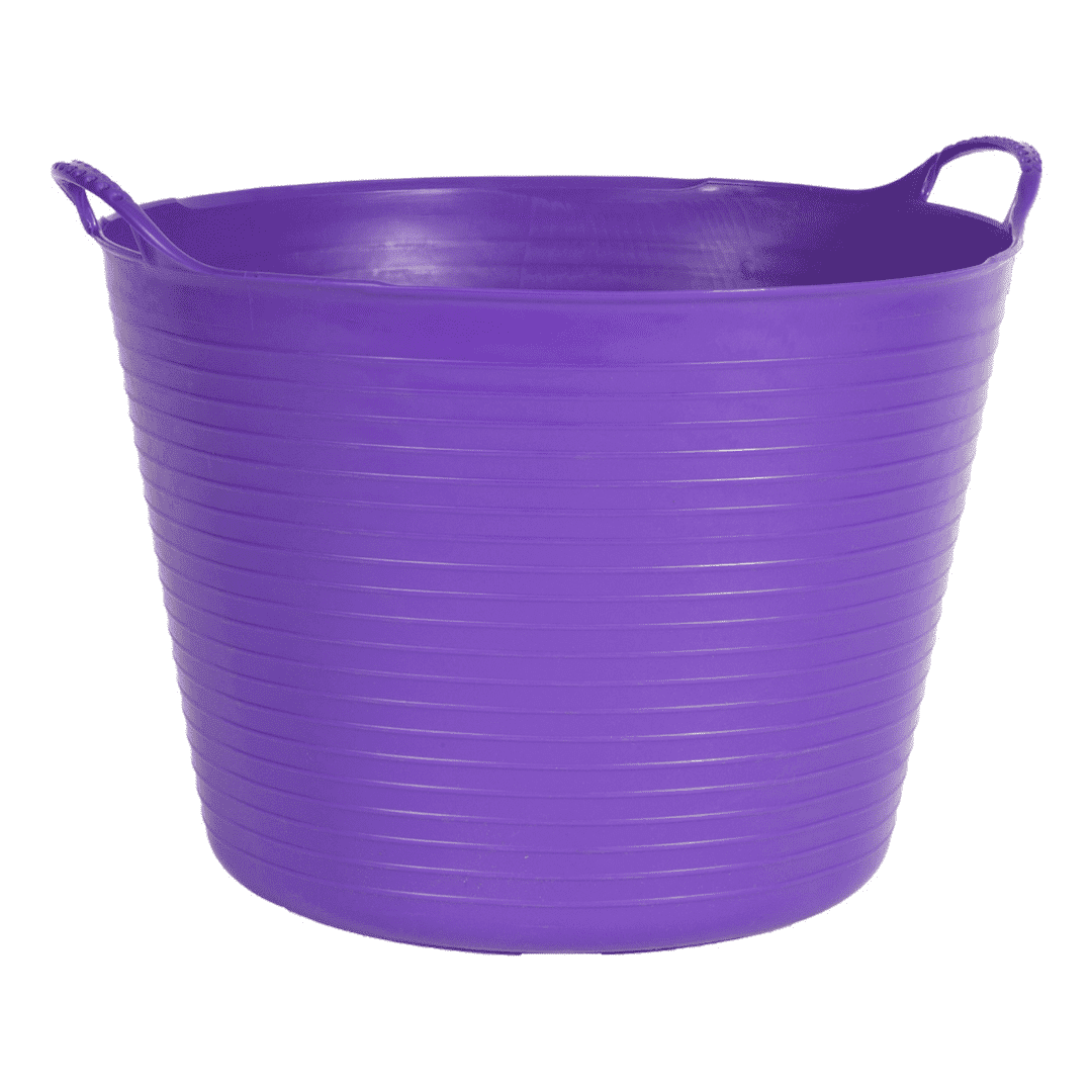 Large Purple Polyethylene Garden Harvest Tub