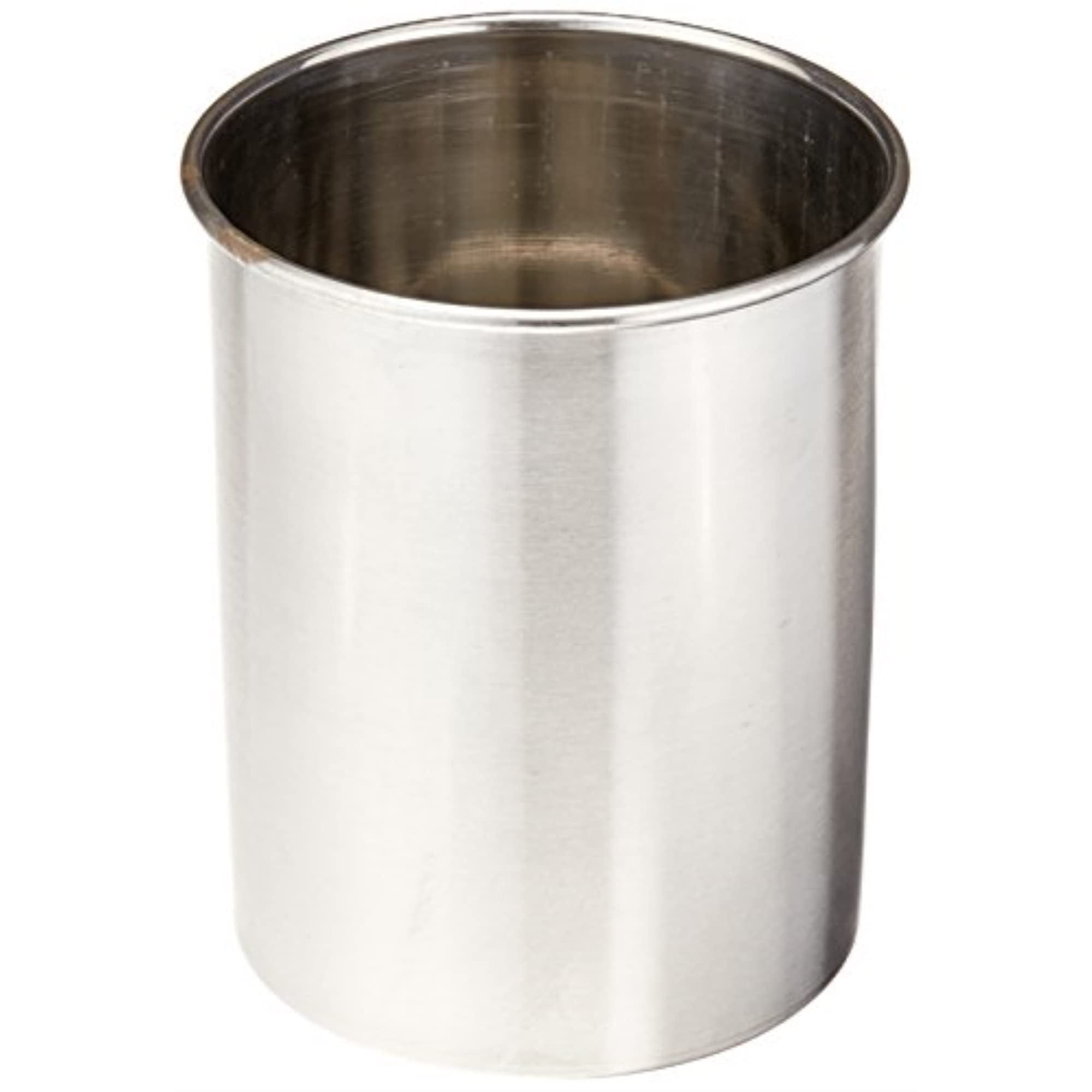 Brushed Stainless Steel Cylinder Utensil Holder