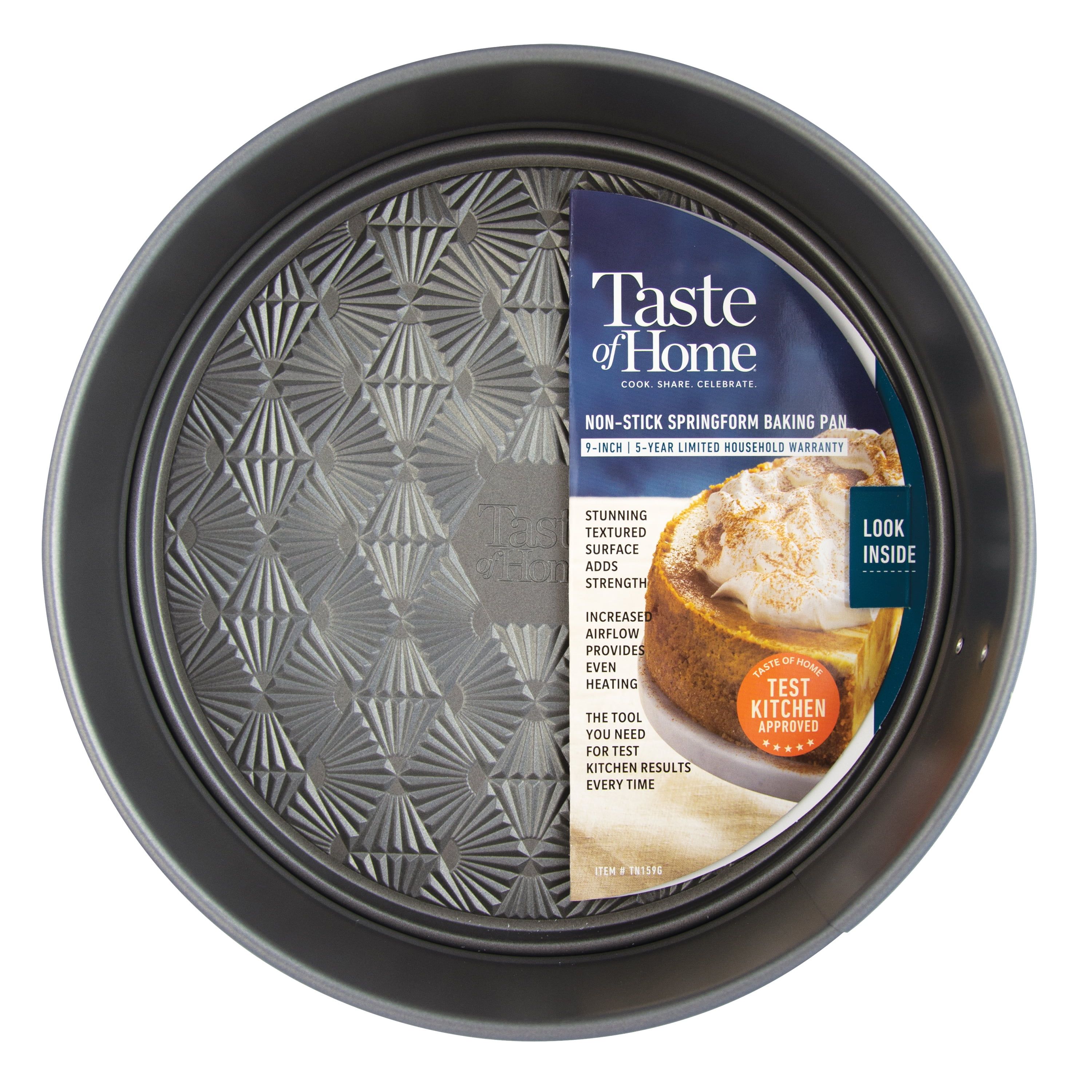 Taste of Home 9-Inch Non-Stick Steel Springform Pan