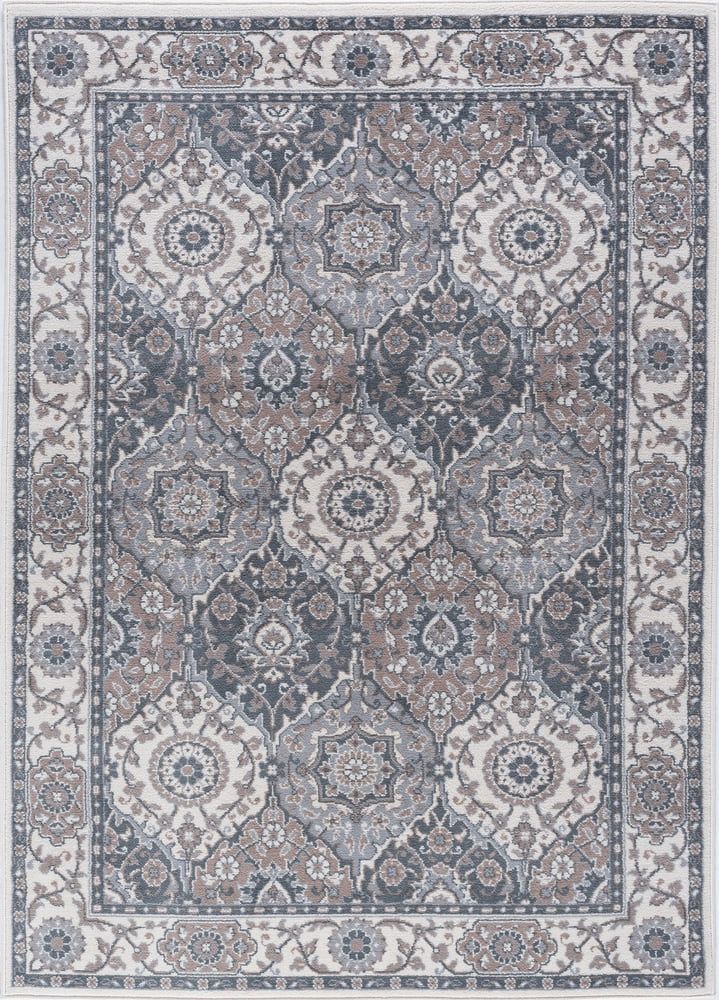 Madison Cream Synthetic 2' x 3' Rectangular Traditional Rug