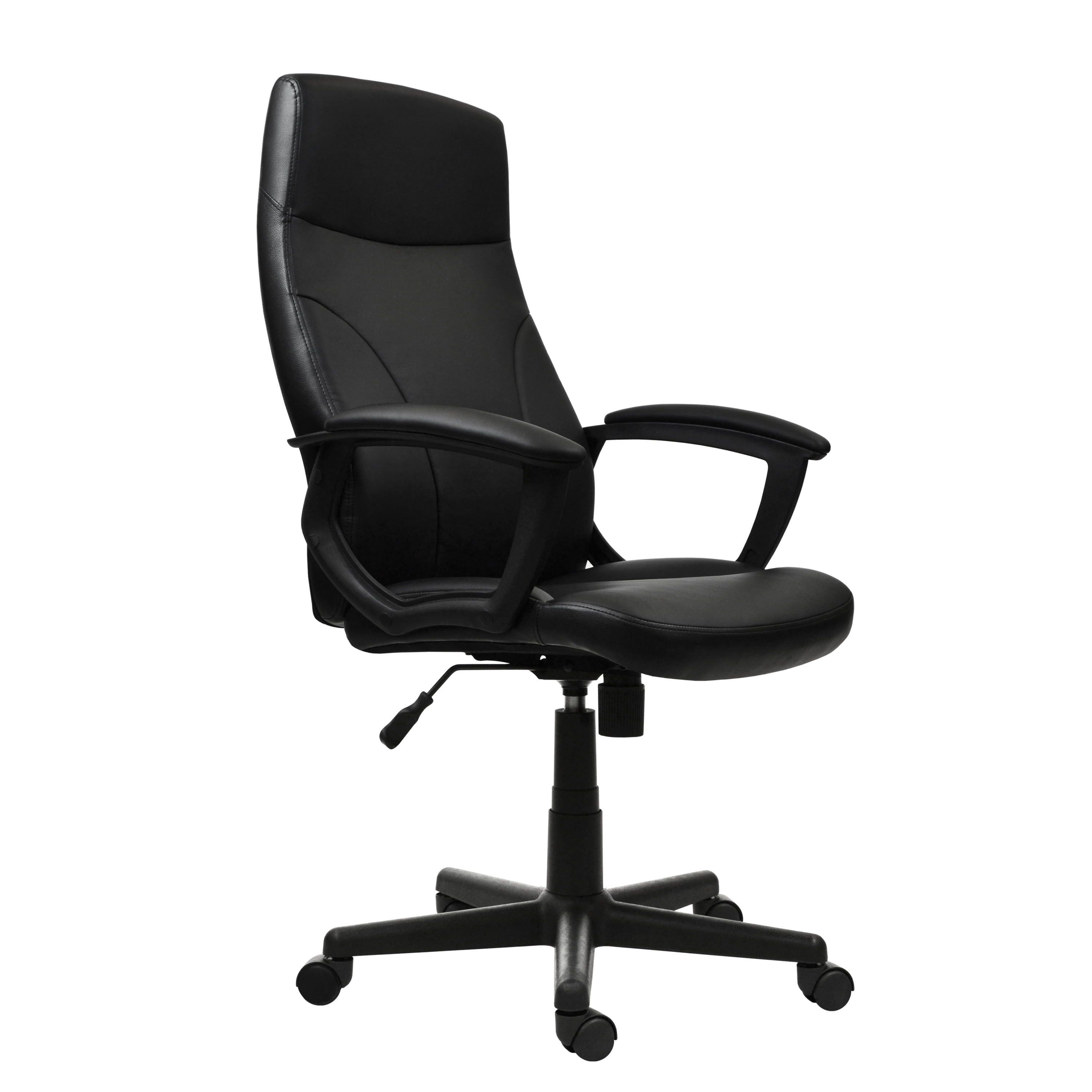 Black Medium Back Swivel Executive Office Chair