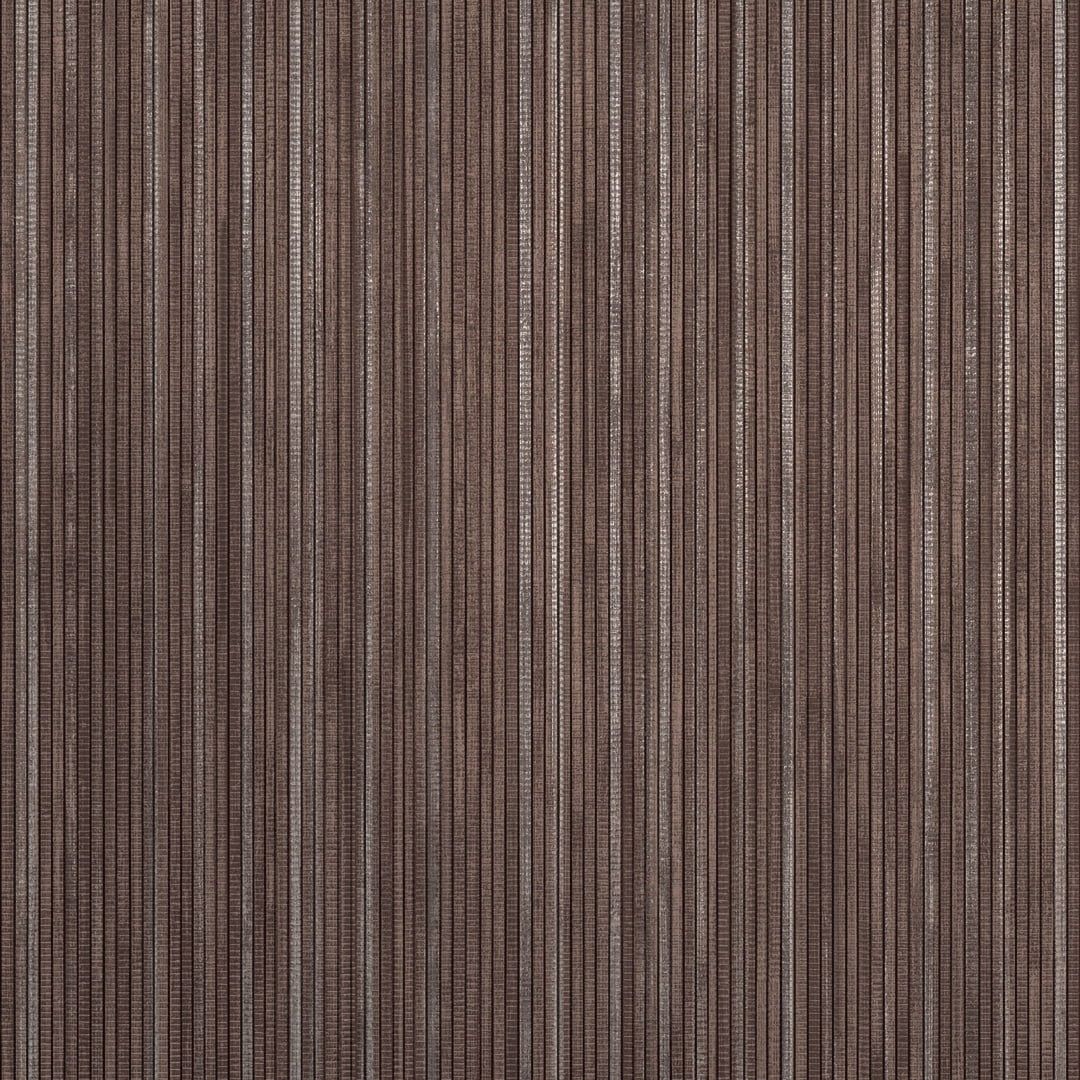 Brown and Metallic Silver Textured Peel and Stick Wallpaper Roll