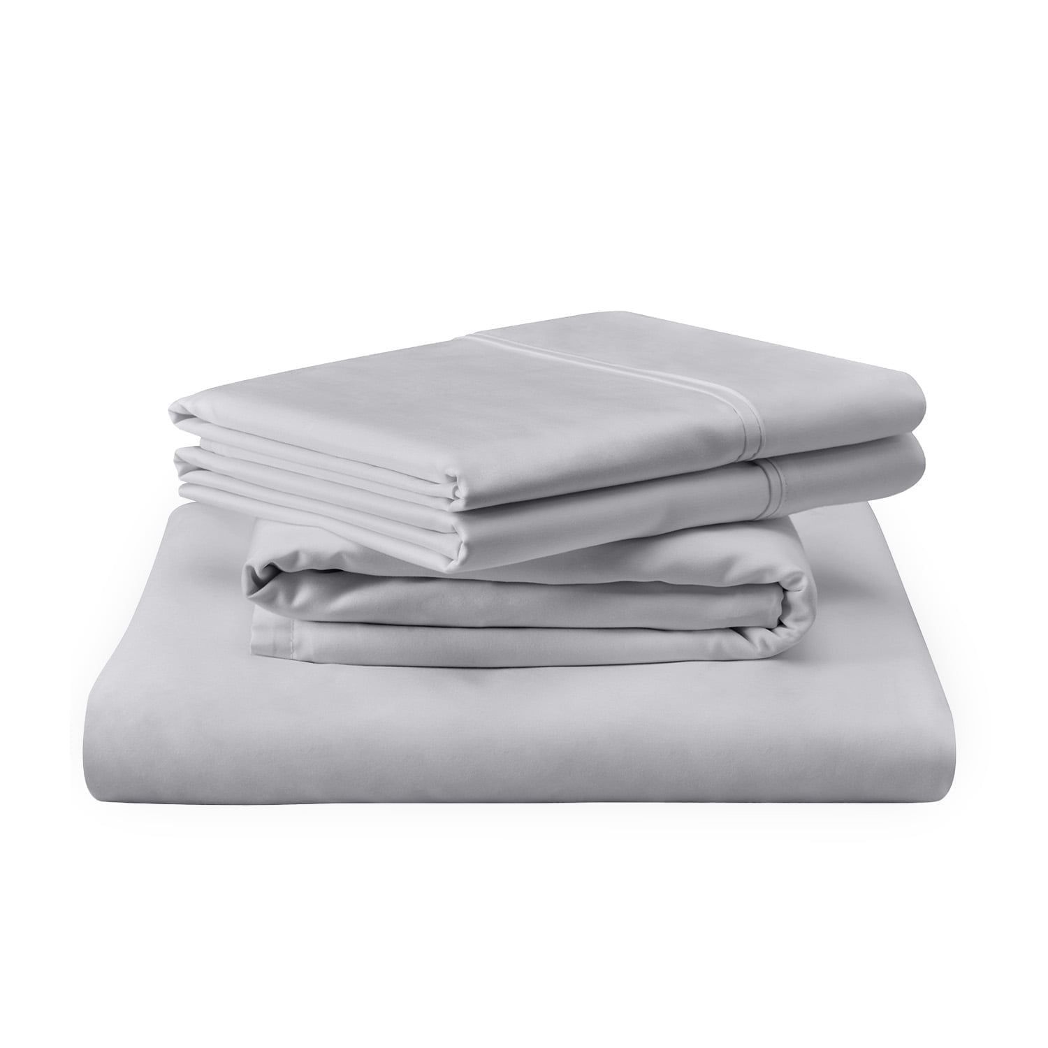 Twin XL Silver Mist Egyptian Cotton Sheet Set