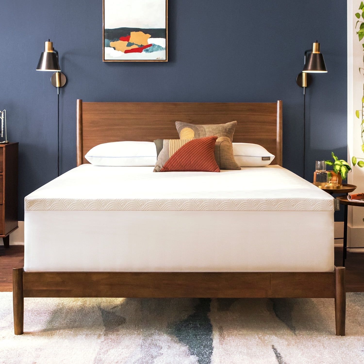 TEMPUR-Cloud Twin Mattress Topper with Hypoallergenic Cover