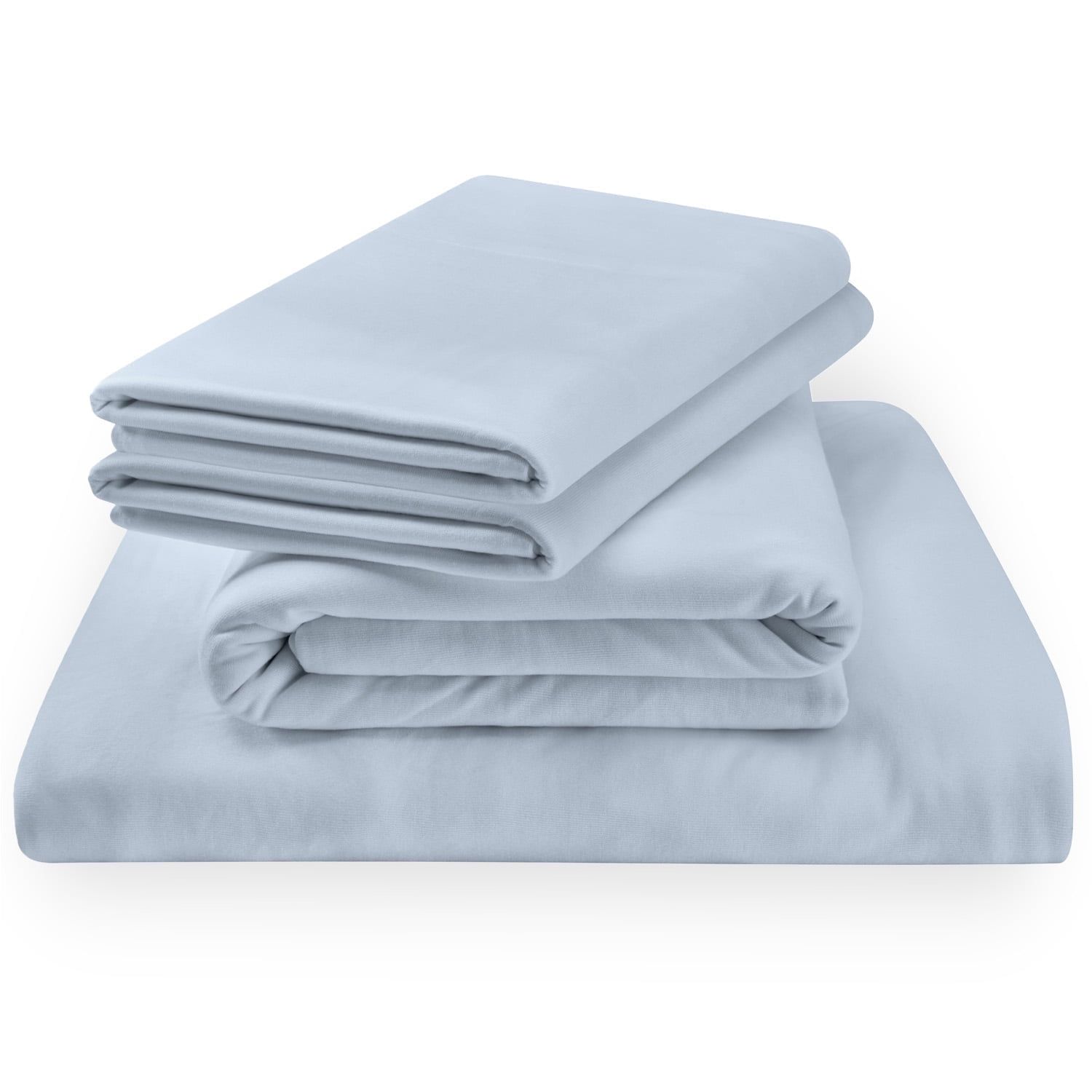 King Sleepy Blue Bamboo Jersey Sheet Set