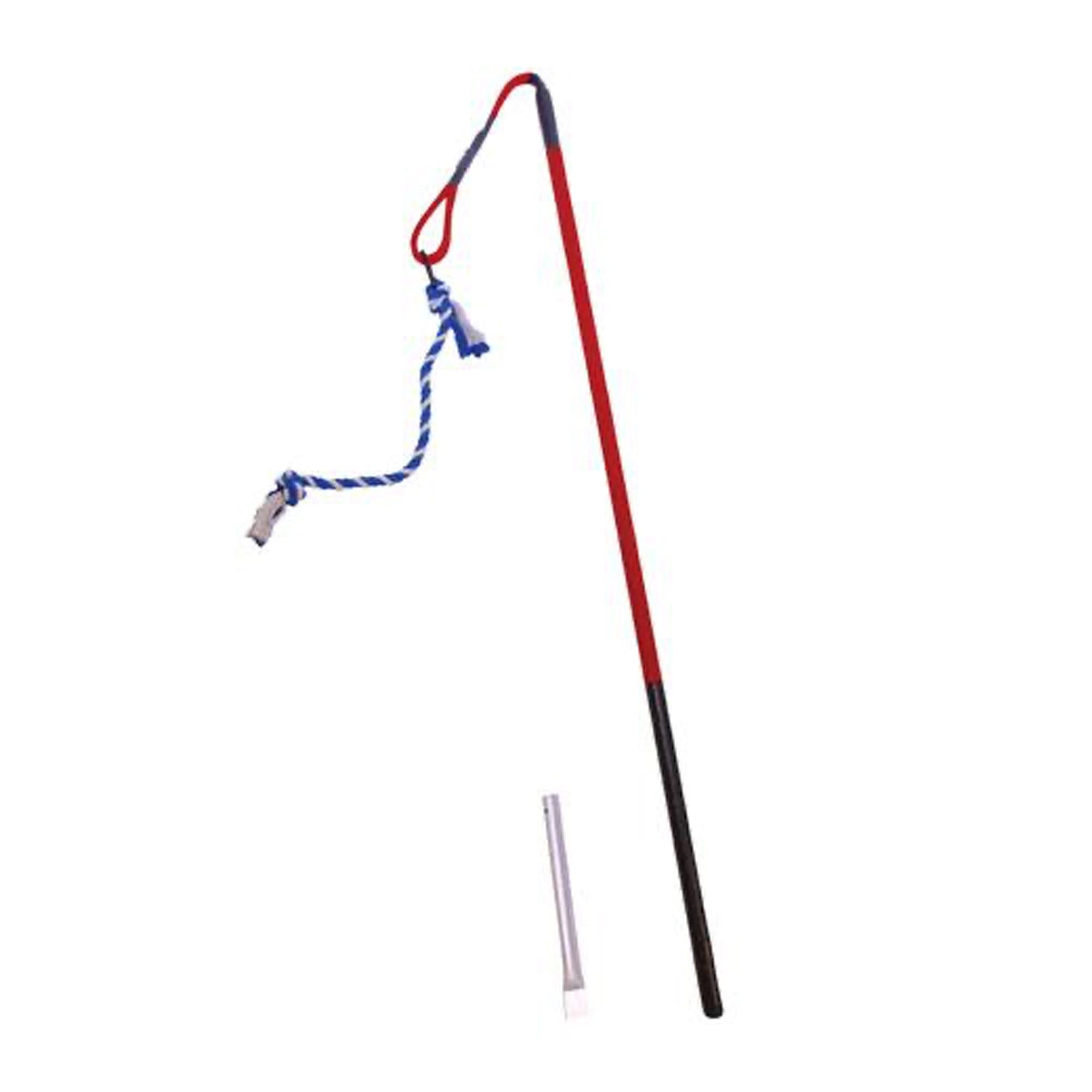 Big Red and Blue Outdoor Tether Tug Kit for Large Dogs