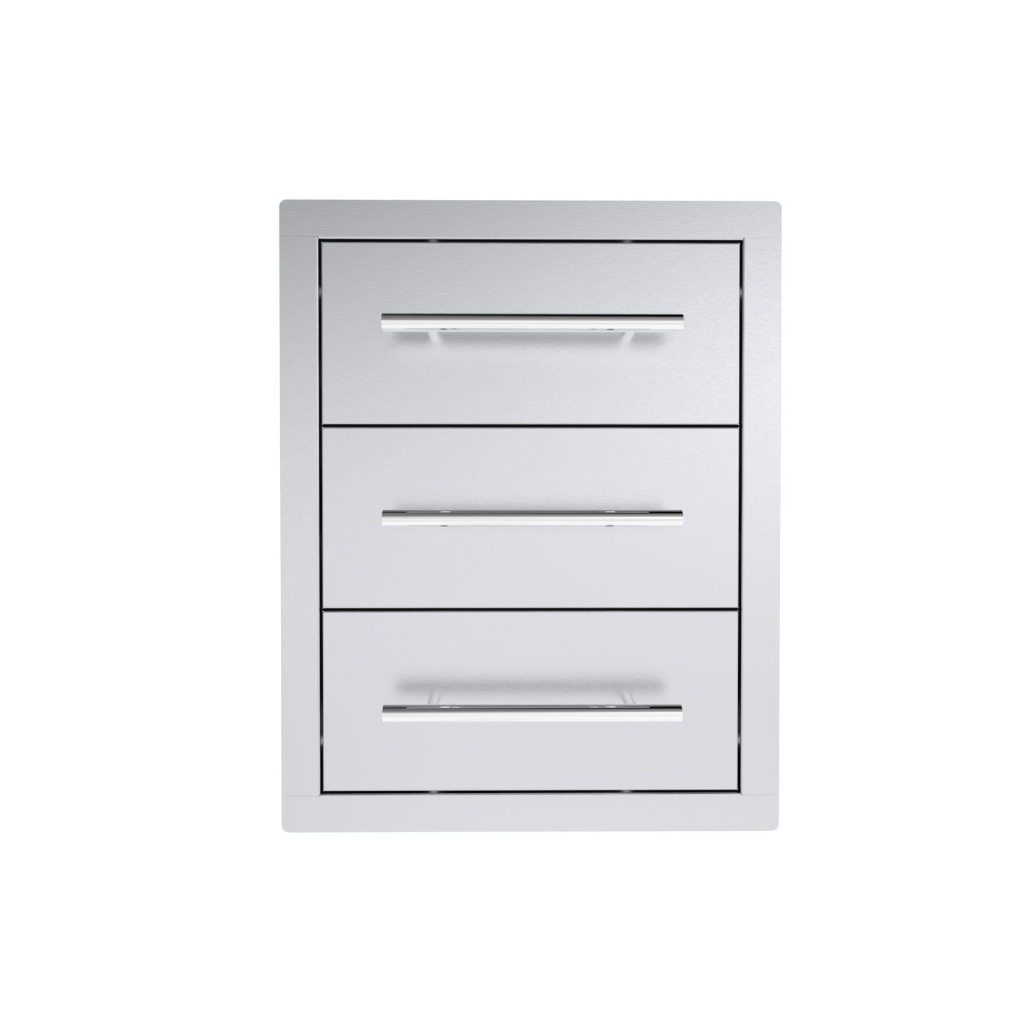 Texan 16 Inch Stainless Steel Triple Drawer Access Unit