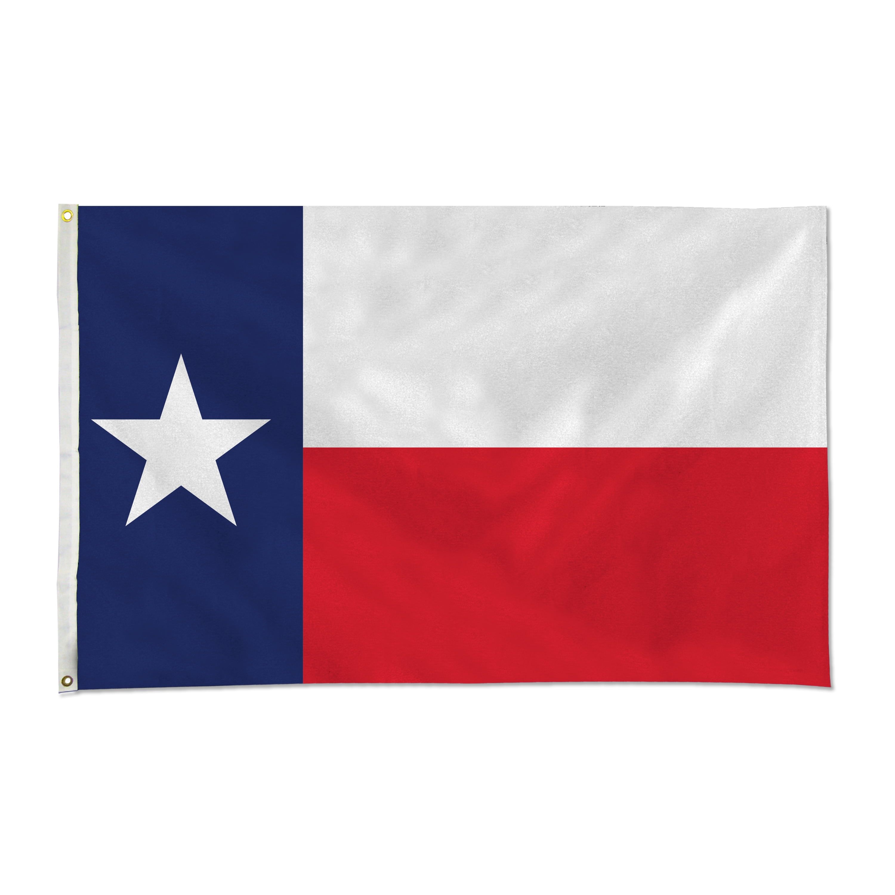 3x5 ft. Texas State Flag with Brass Grommets