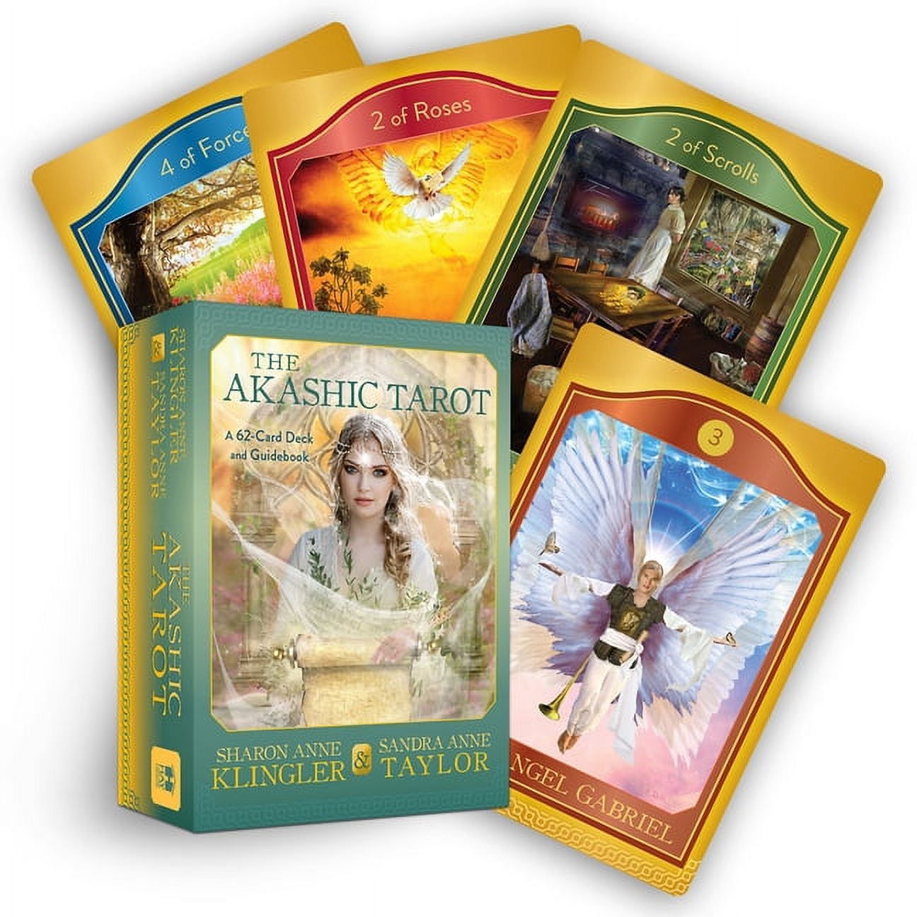 The Akashic Tarot 62-Card Deck and Guidebook