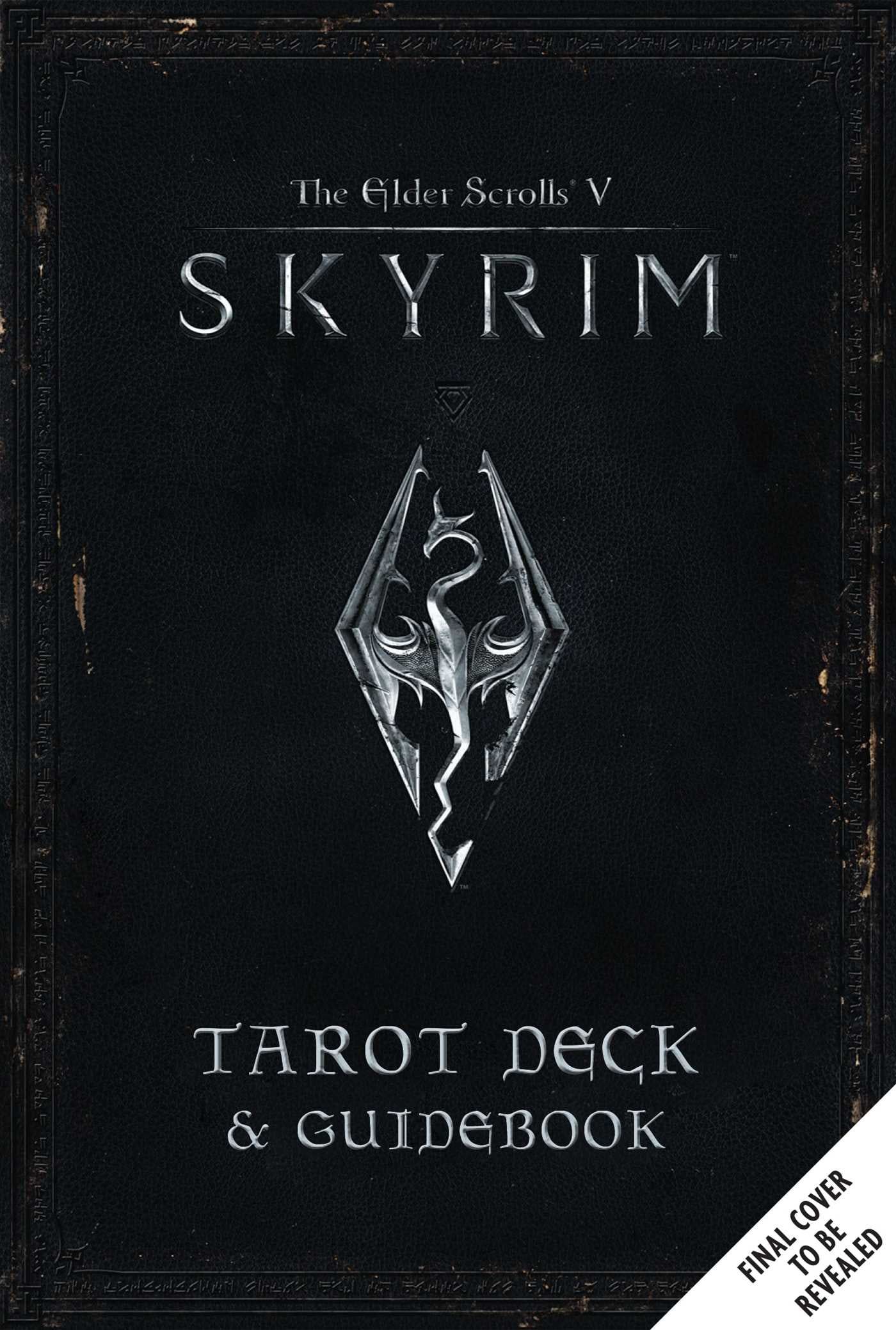 Elder Scrolls V Skyrim Illustrated Tarot Deck and Guidebook