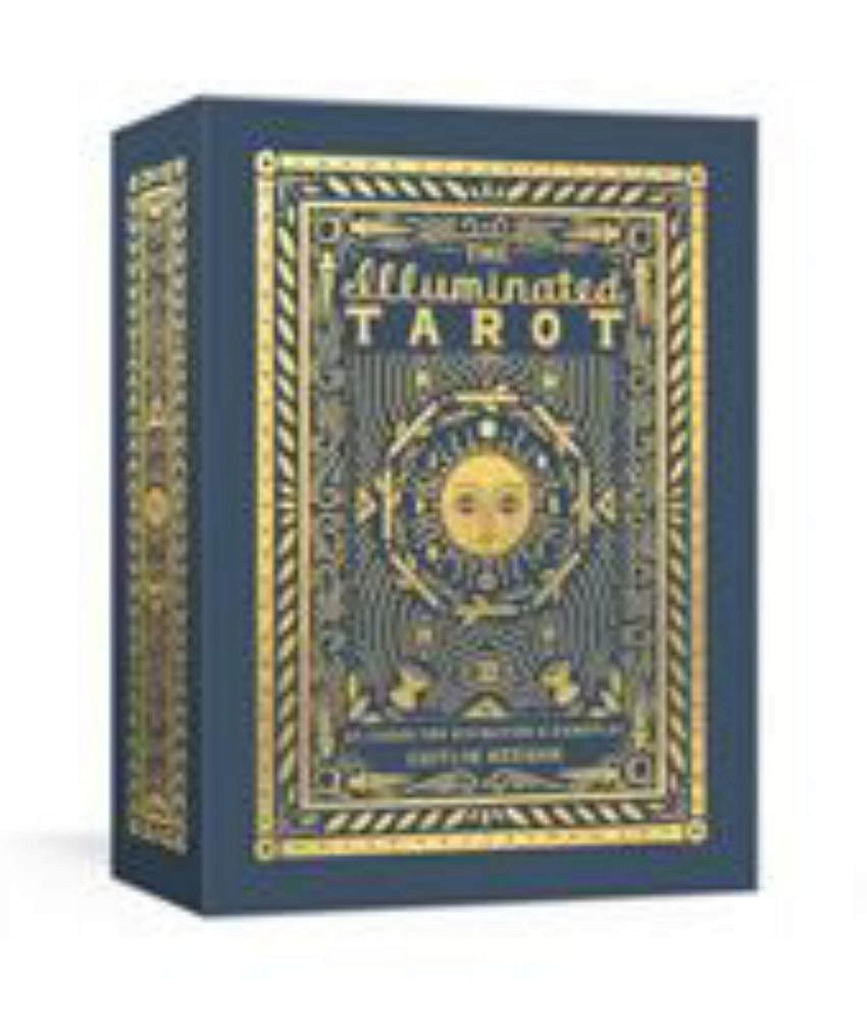 Illuminated Tarot Deck for Divination and Gameplay