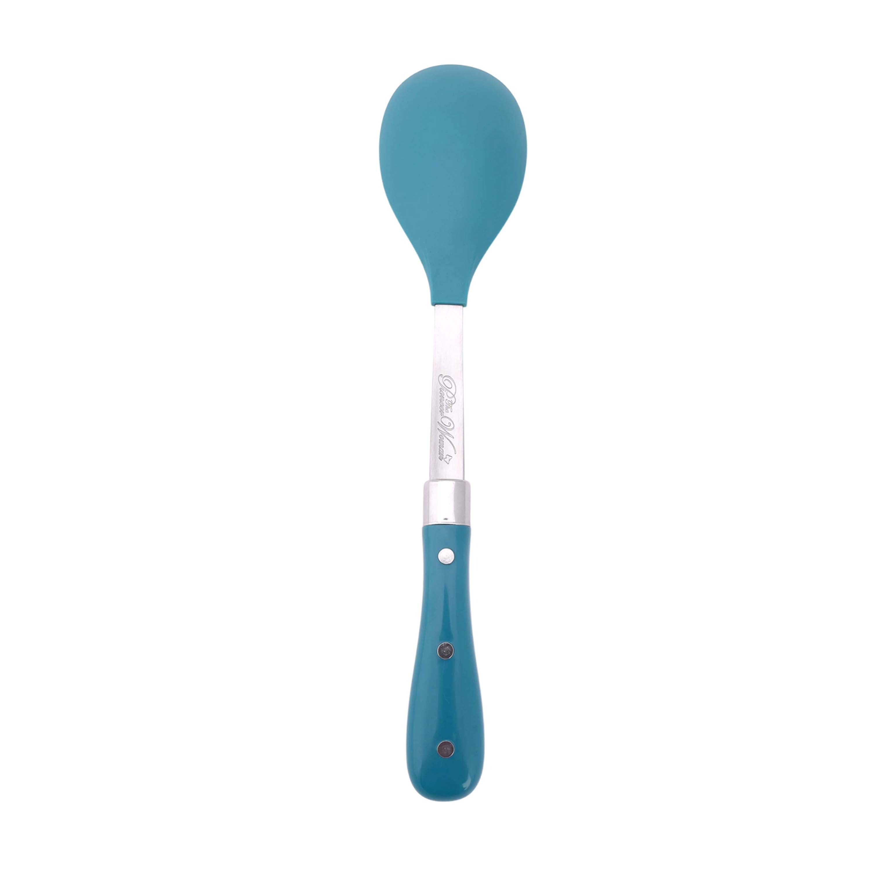 Teal Nylon Basting Spoon with ABS Handle