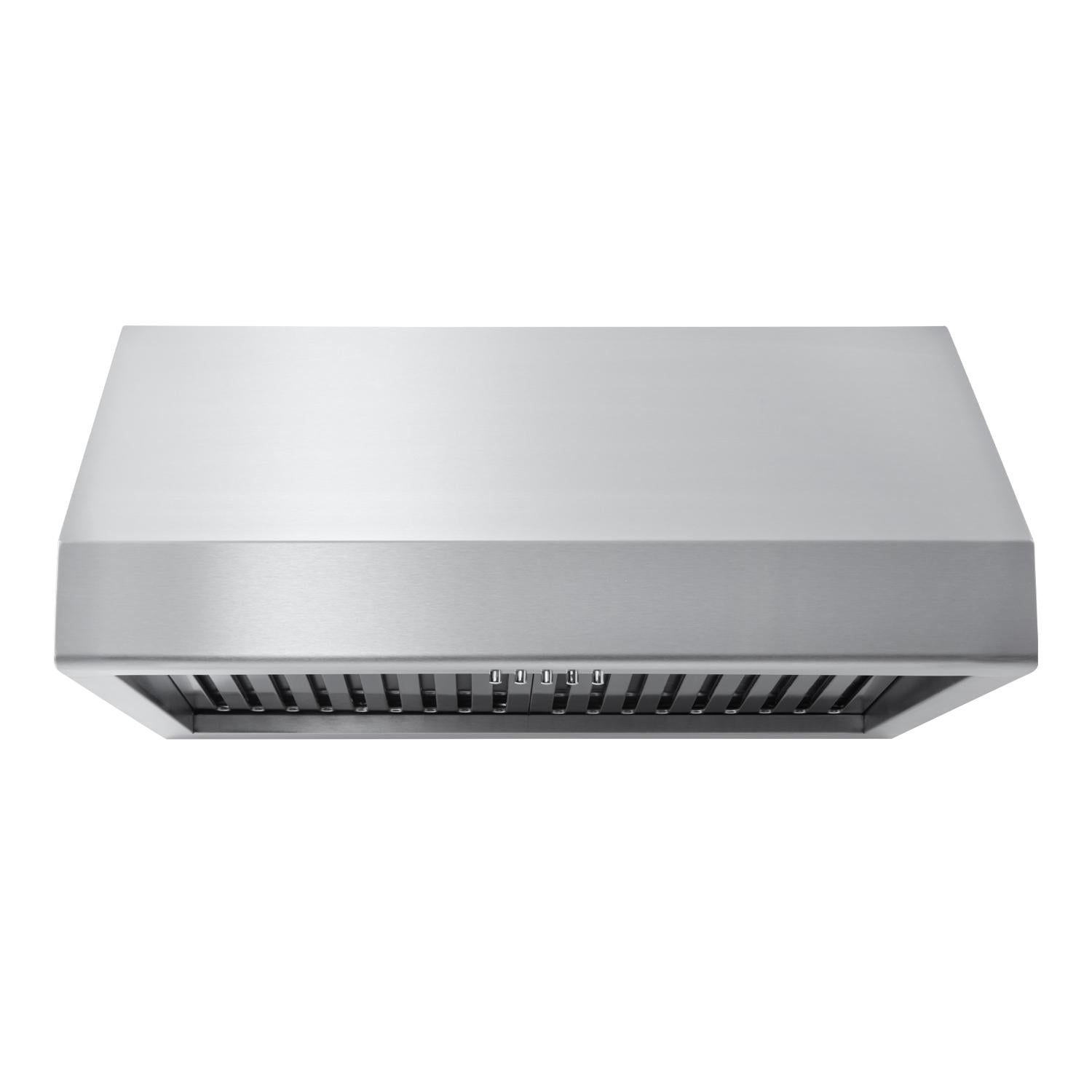 24-Inch Stainless Steel Convertible Range Hood with Charcoal Filter