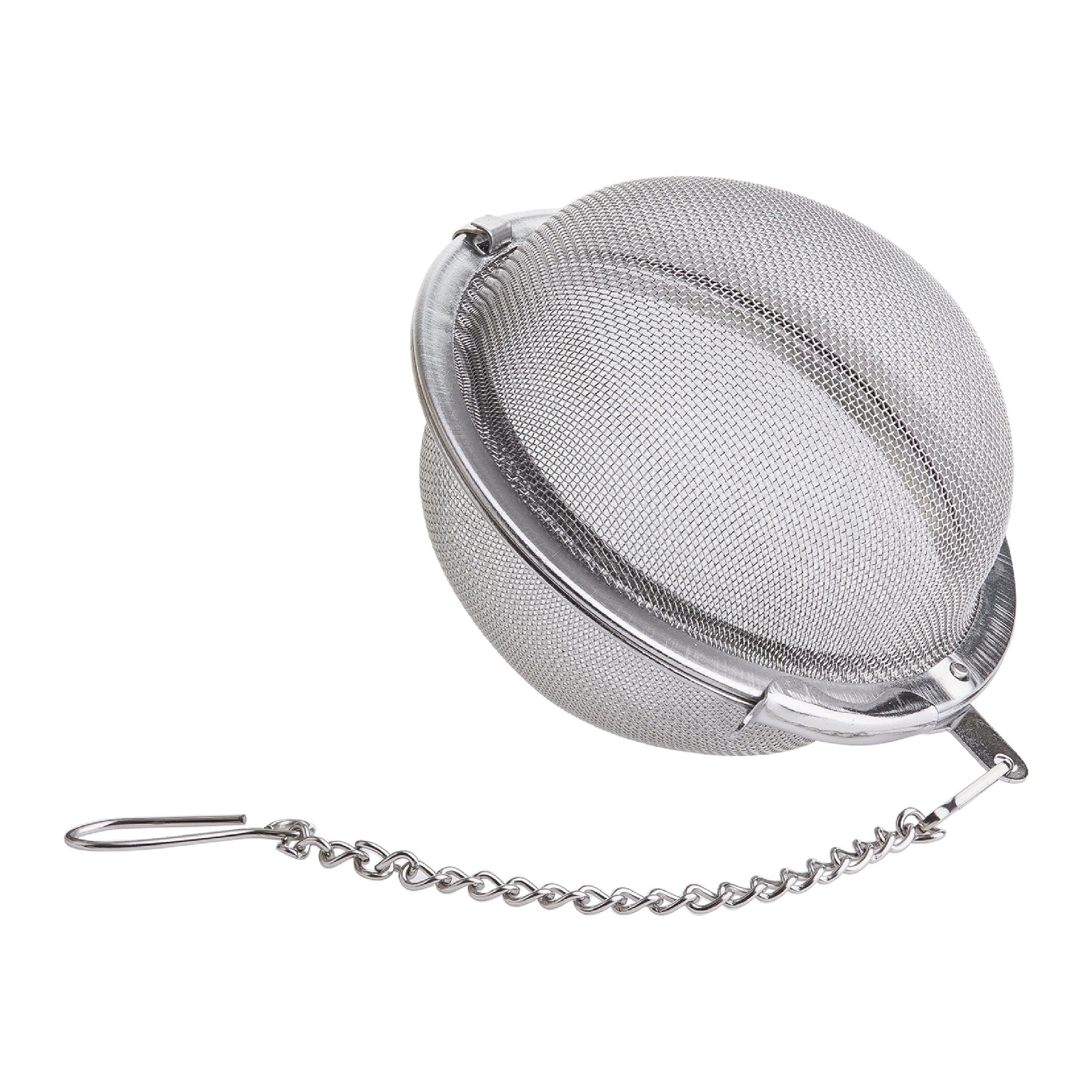 Stainless Steel Mesh Tea Ball Infuser with Chain