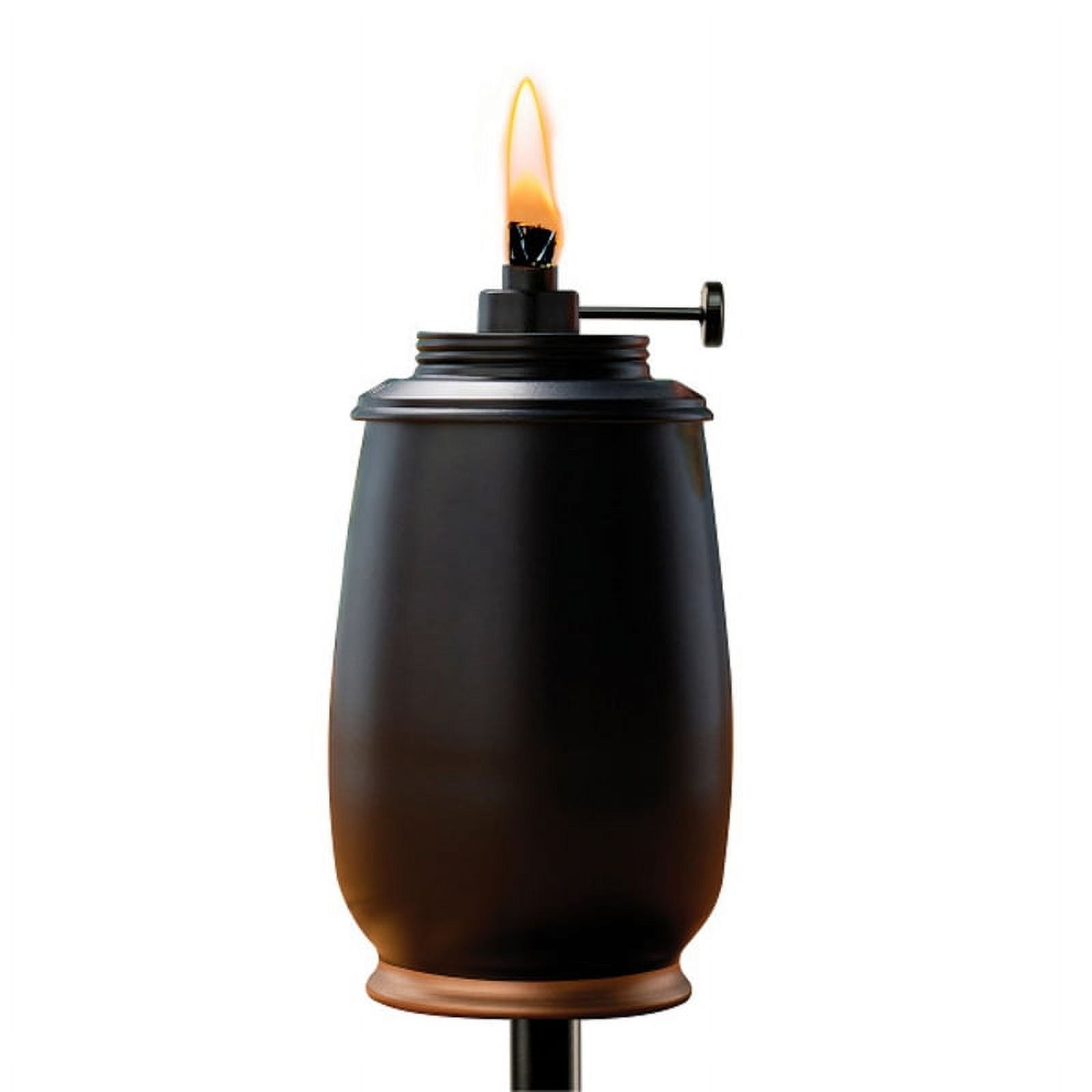 Tiki Black Ceramic 65 in. Kokomo Tabletop Torch