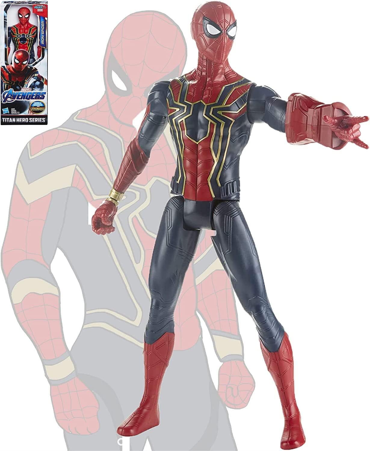 Marvel Avengers 12-Inch Iron Spider Action Figure with FX Pack