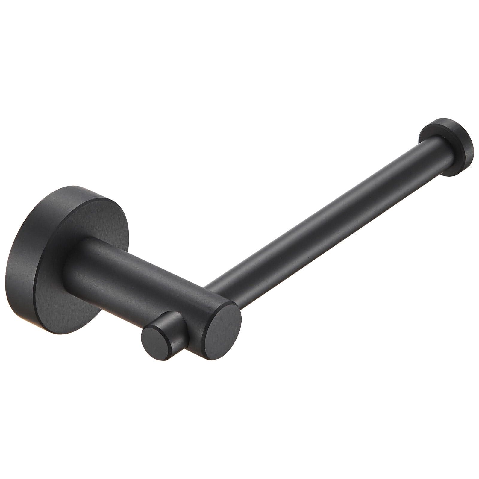 Matte Black Space Aluminum Wall Mounted Toilet Paper Holder