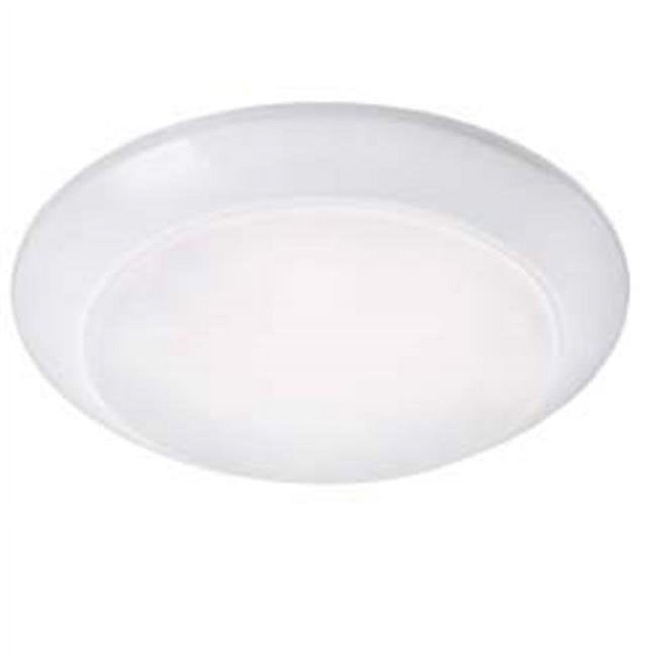 Classic White LED Recessed Disk Light, Dimmable, Energy Star