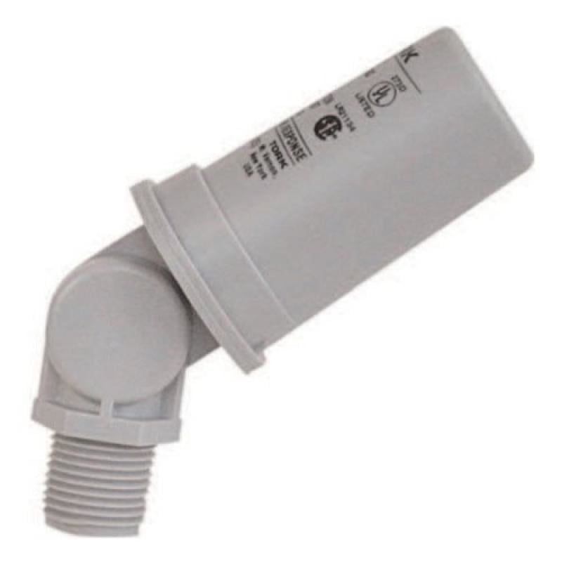 Tork Gray Polycarbonate Photocontrol with 1/2" Conduit