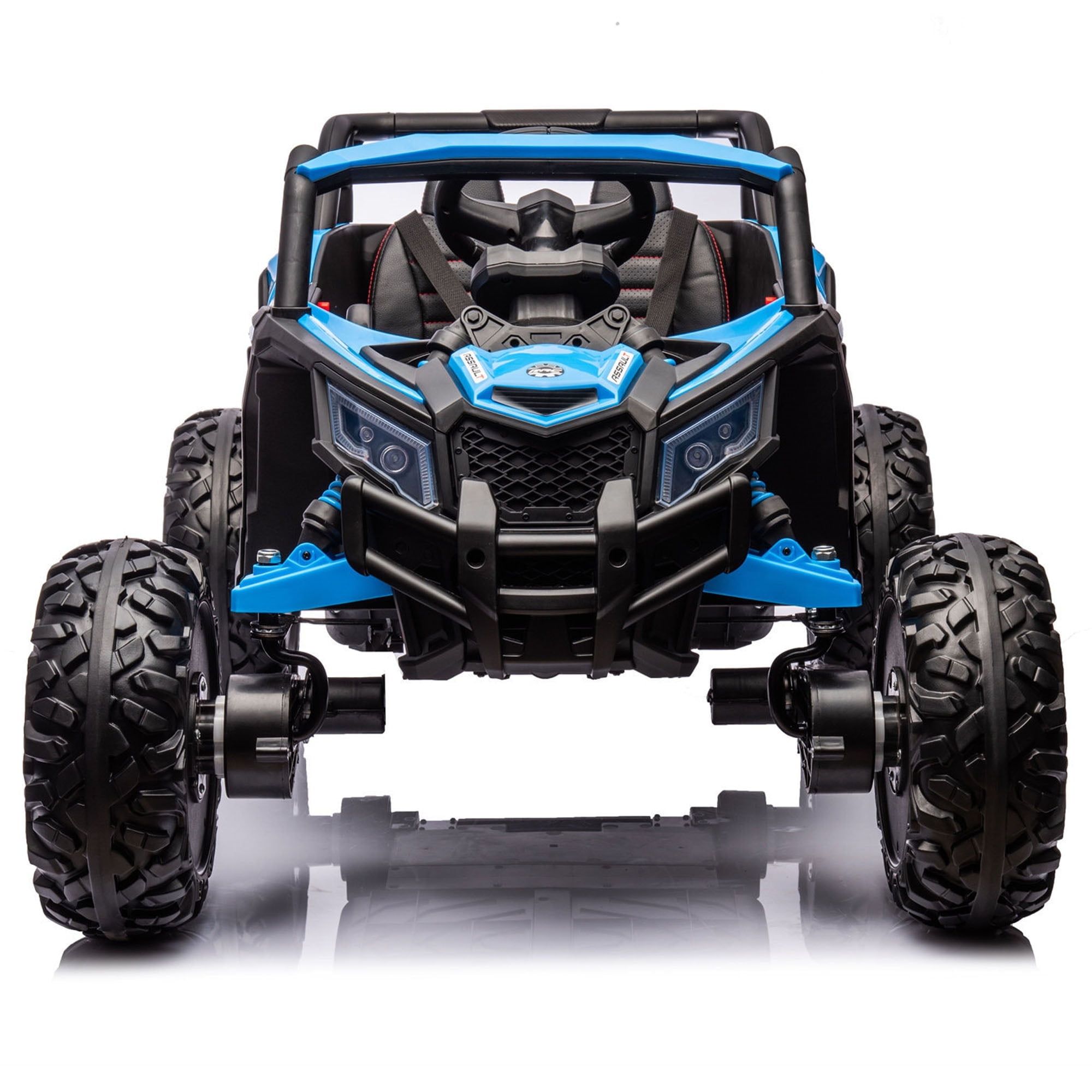 Blue 24V Electric Ride-On UTV Car with Remote Control