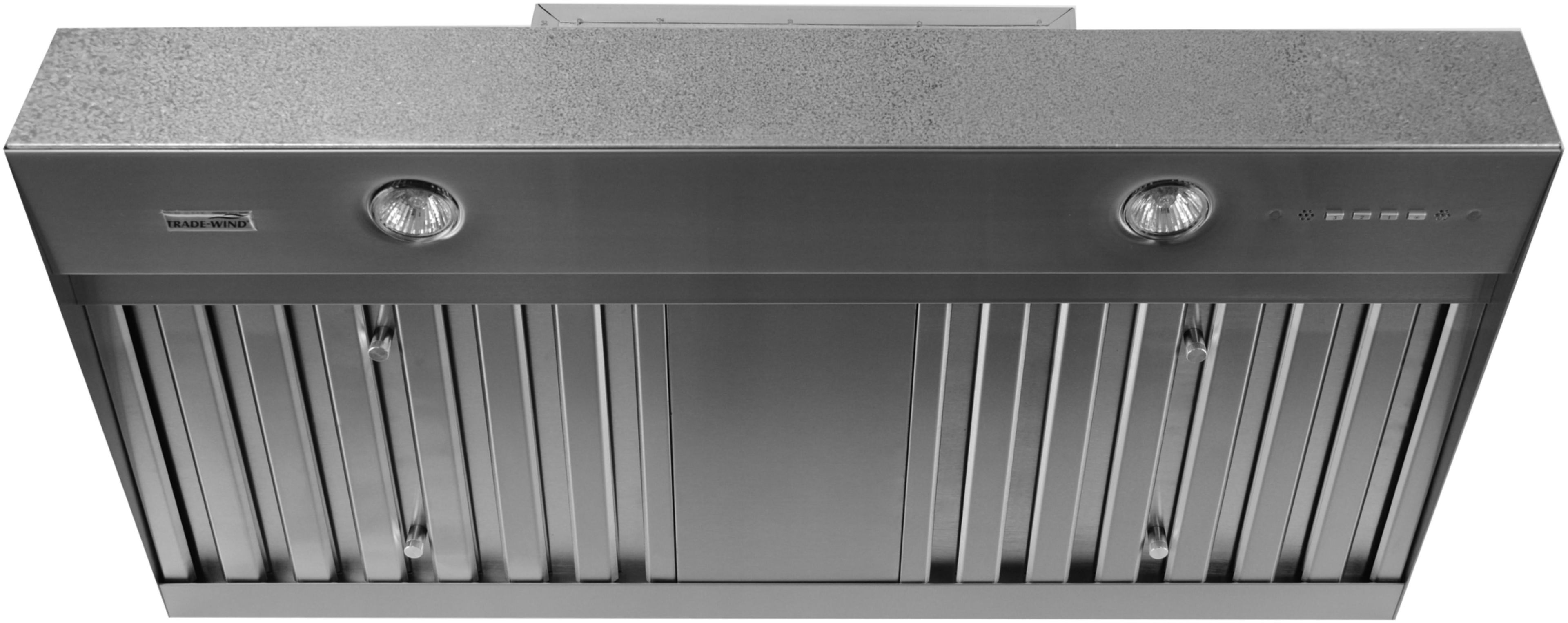 36" Stainless Steel Under Cabinet Range Hood Insert with LED Lights