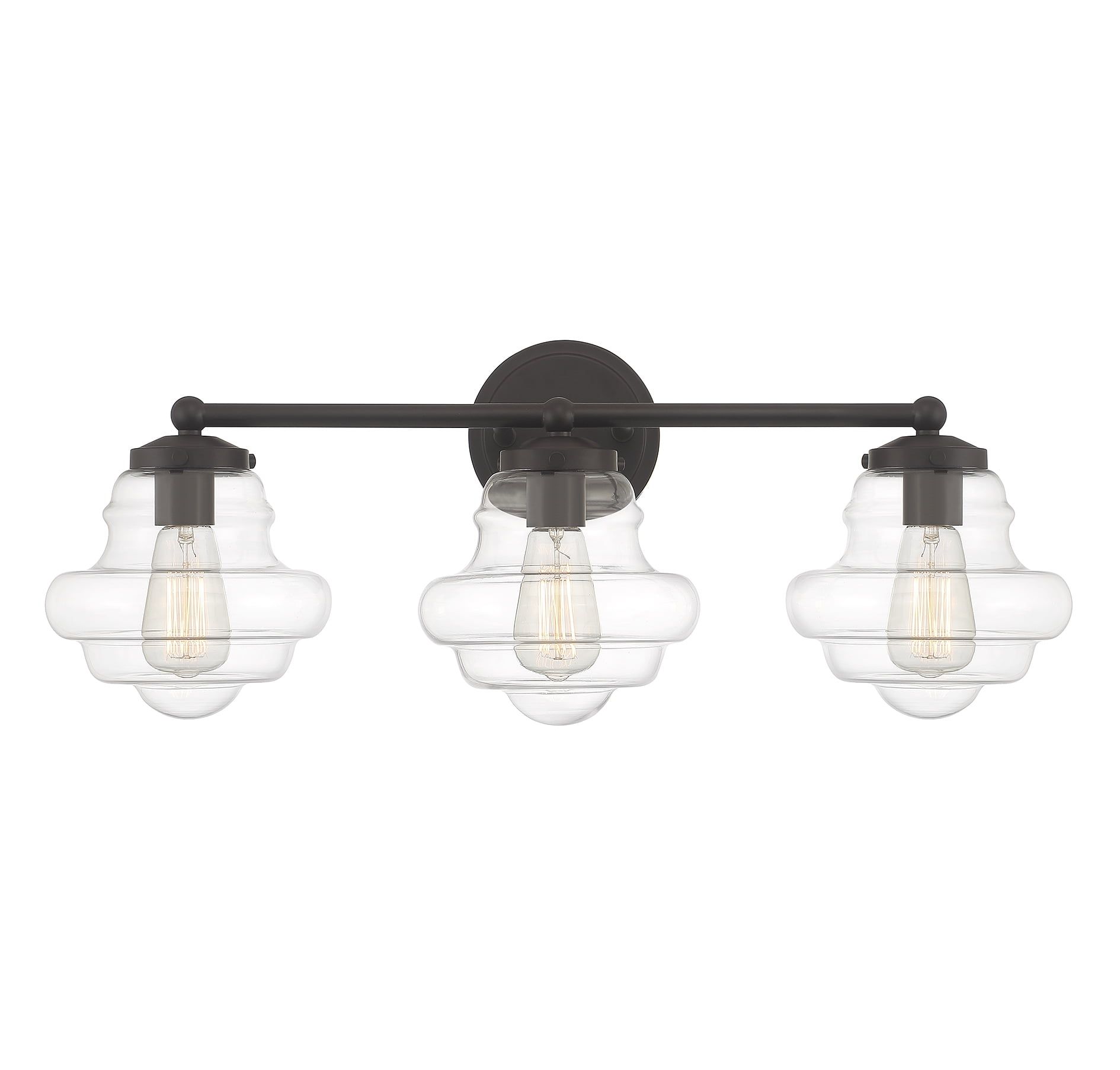 Trade Winds Jordan 3-Light Bathroom Vanity Light in Oil Rubbed Bronze