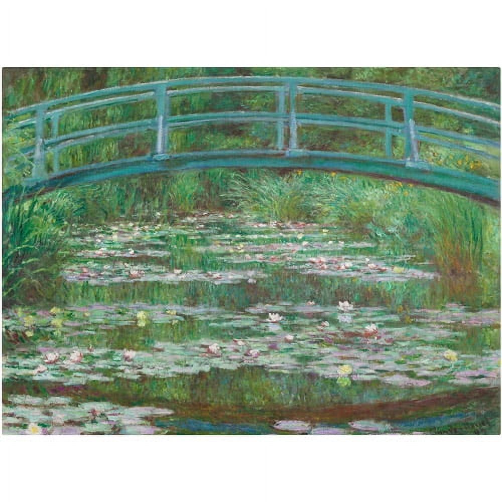 Claude Monet Japanese Footbridge Canvas Art in 20" x 25"