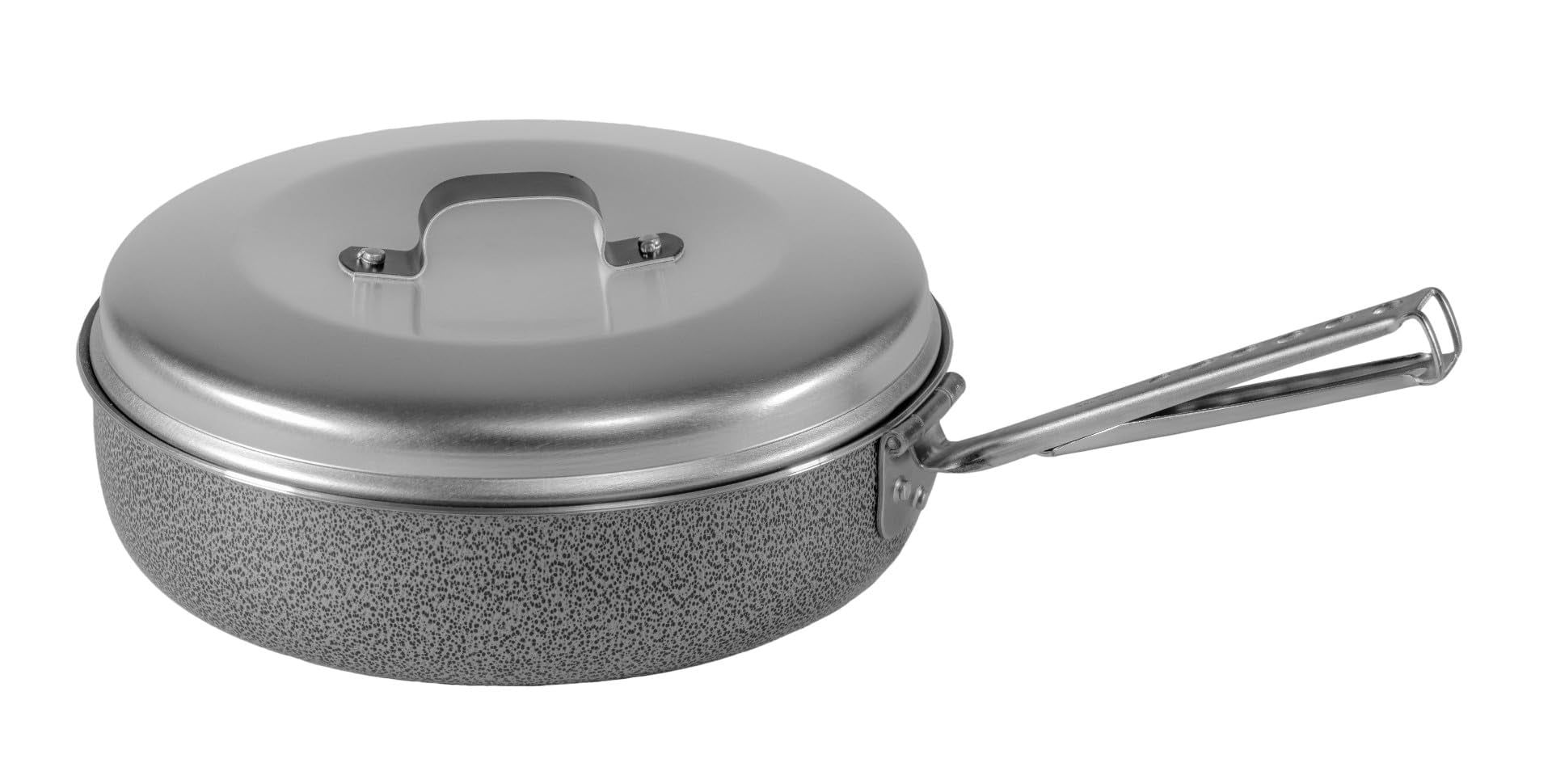 7.8-Inch Non-Stick Aluminum Frypan with Lid and Handle