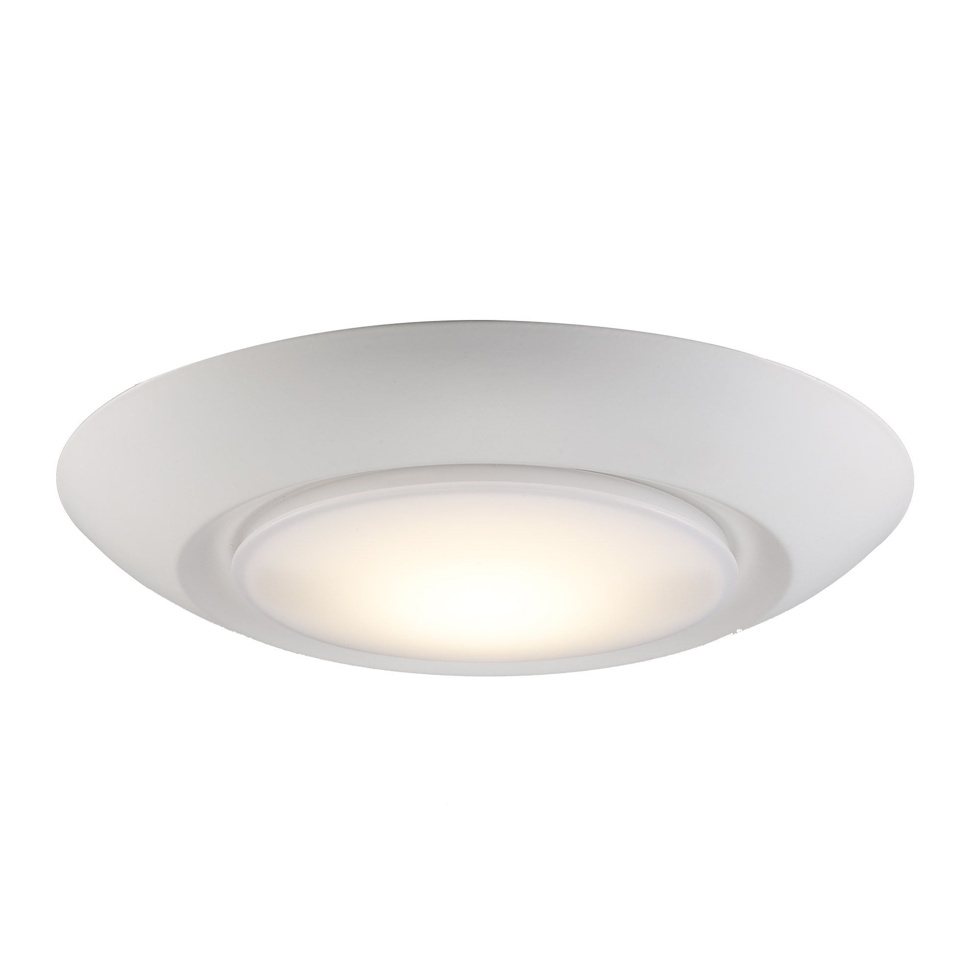 Vanowen Too 8" White LED Indoor/Outdoor Energy Star Bowl Ceiling Light