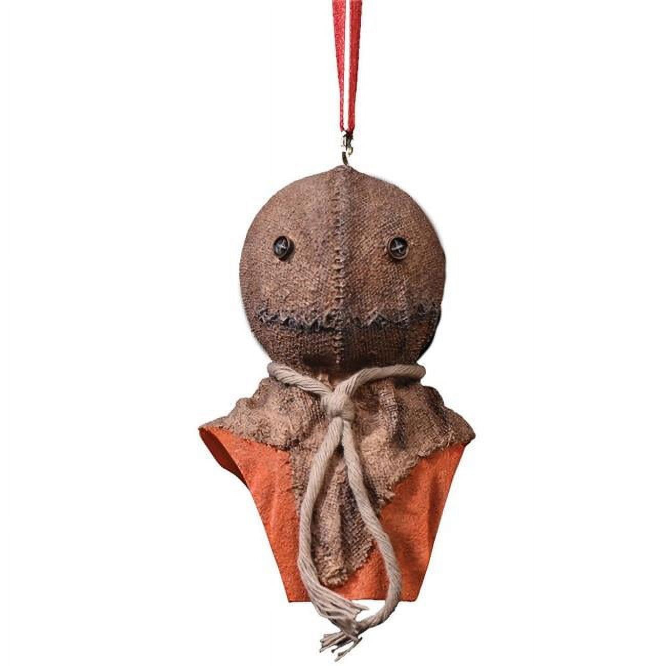 Halloween Sam Resin Ornament with Burlap Sack