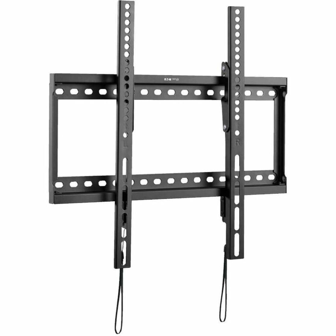 Heavy-Duty Black Steel Tilt Wall Mount for 26-70" Displays