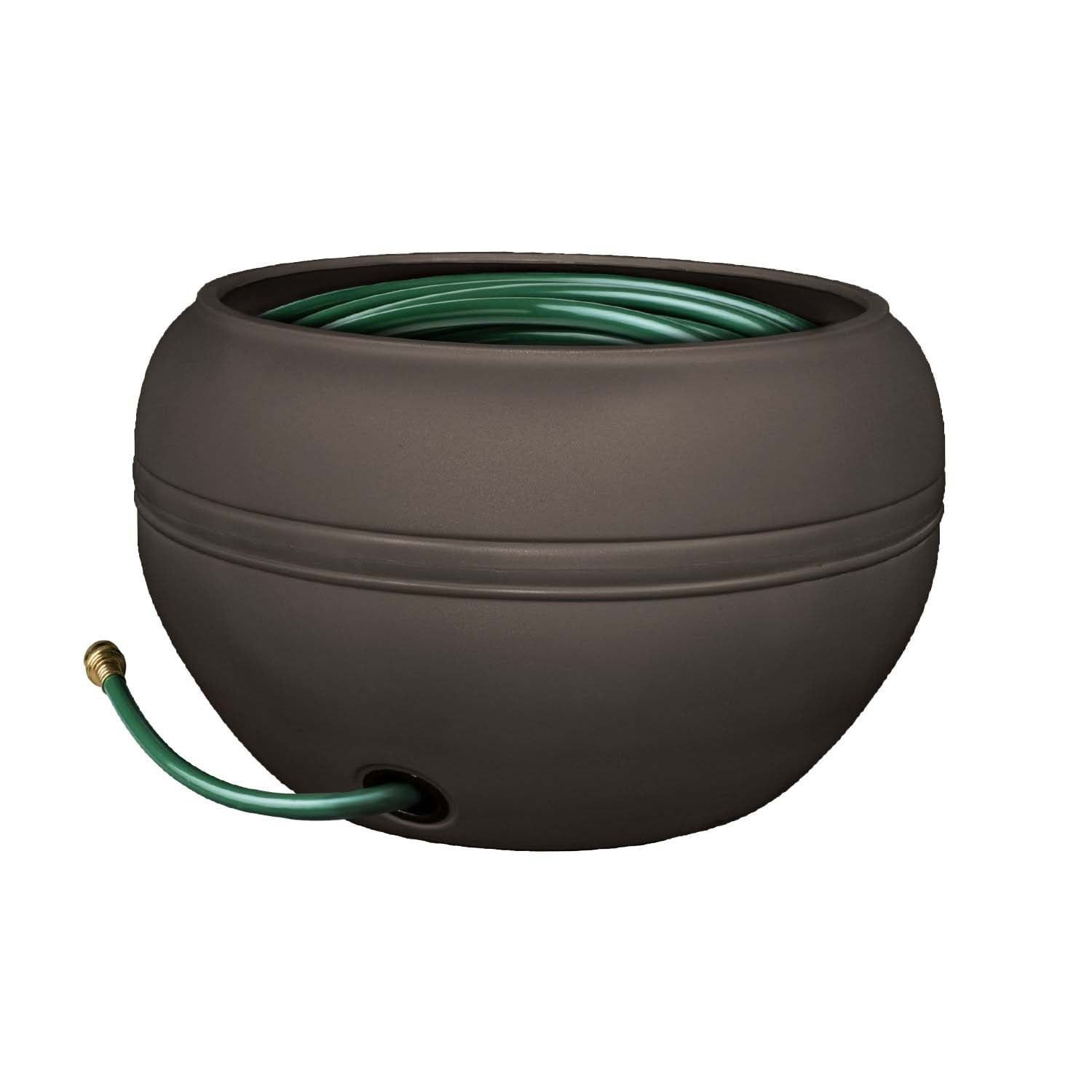 Espresso 20-Inch Durable Molded Plastic Hose Pot