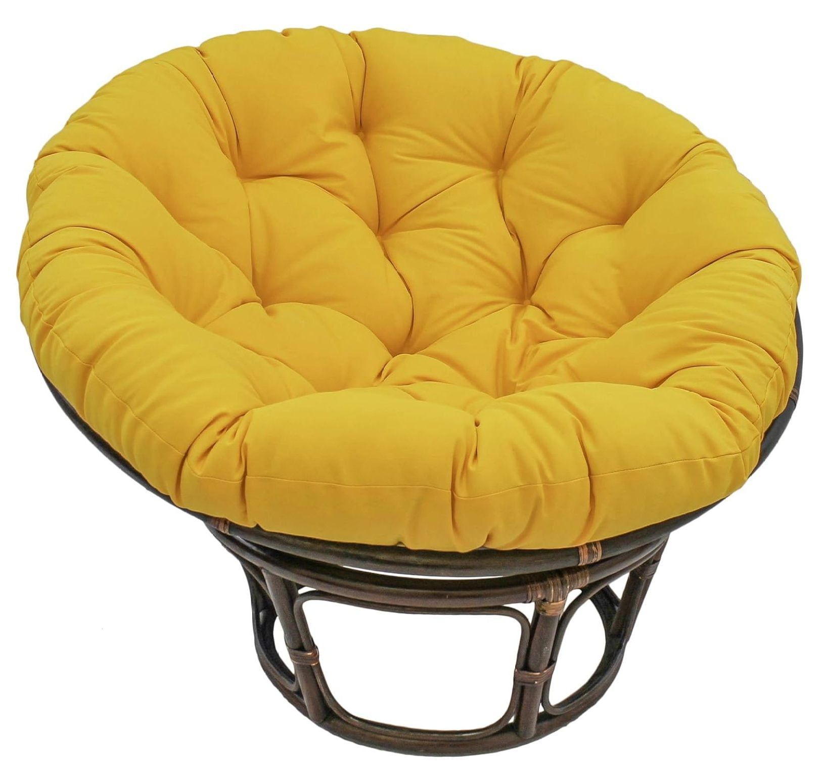 Sunset Soft Twill 44" Tufted Papasan Cushion