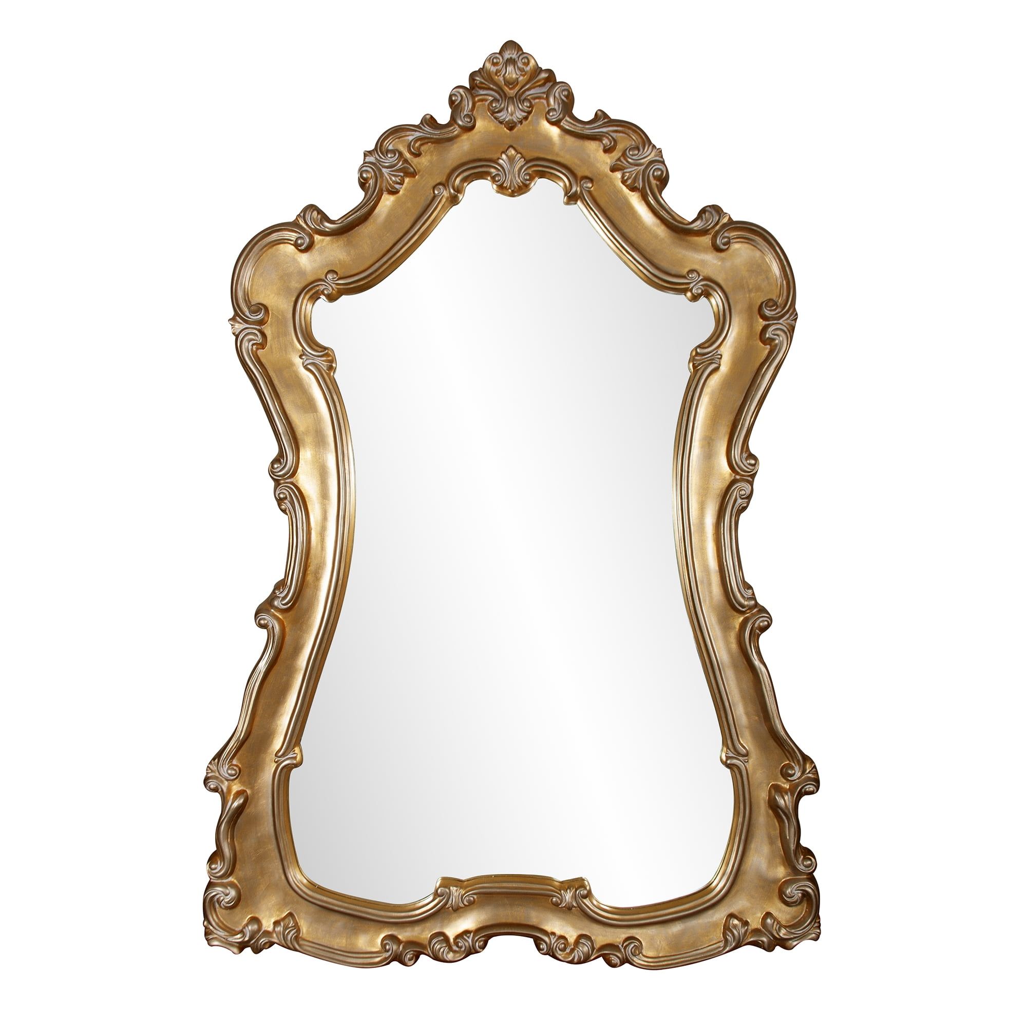 Lorelei Aged Gold Full-Length 43" x 70" Wall Mirror