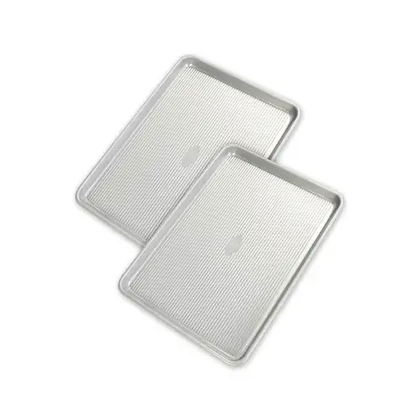 USA Nonstick Aluminum Half Sheet Pan Set, 17.75 x 12.75 inches