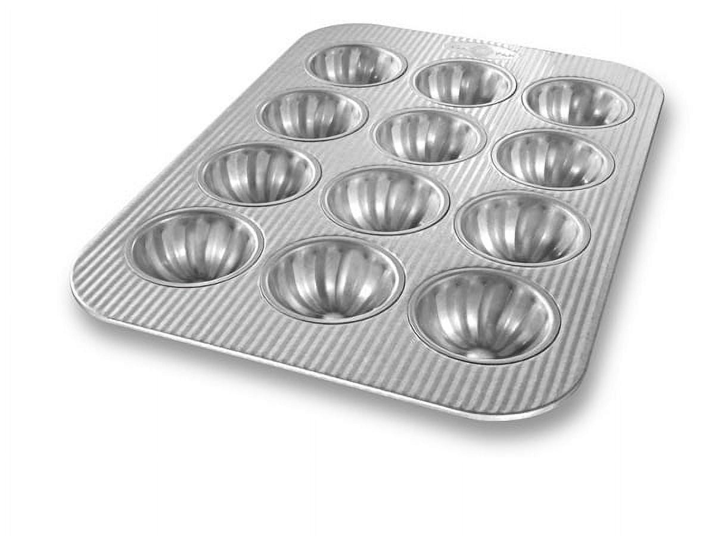 Non-Stick Mini Round Fluted Cupcake Pan