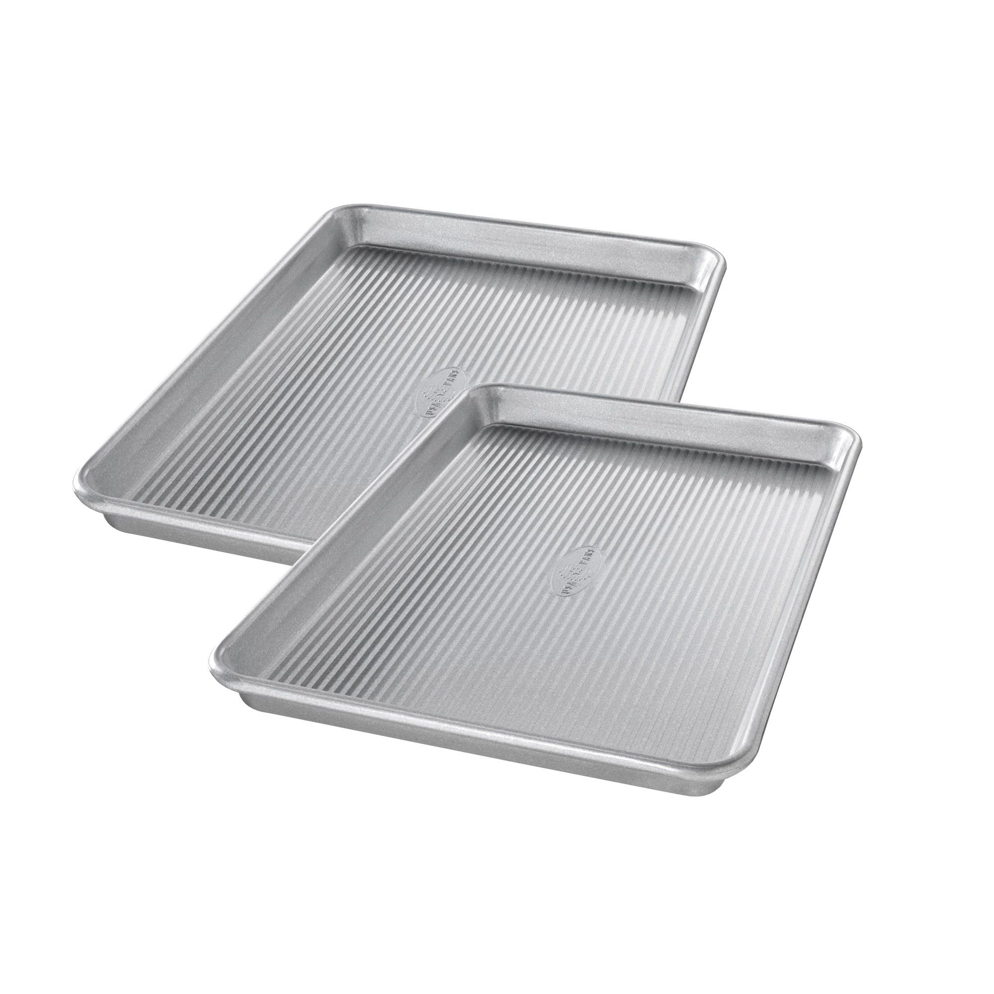 USA Pan Nonstick Quarter Sheet Pan Set, 13" x 9.5"