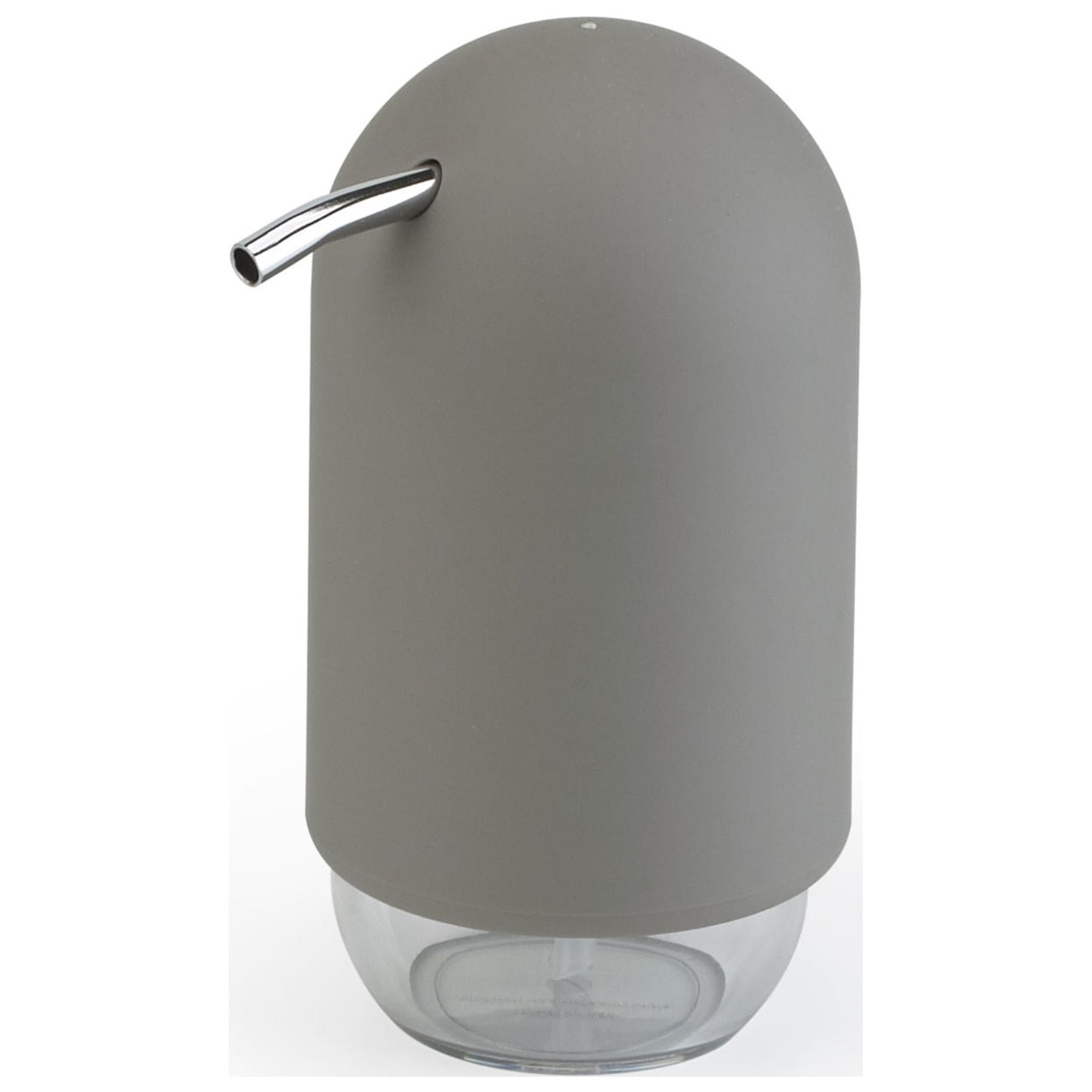 Gray Soft-Touch Modern Automatic Soap Dispenser