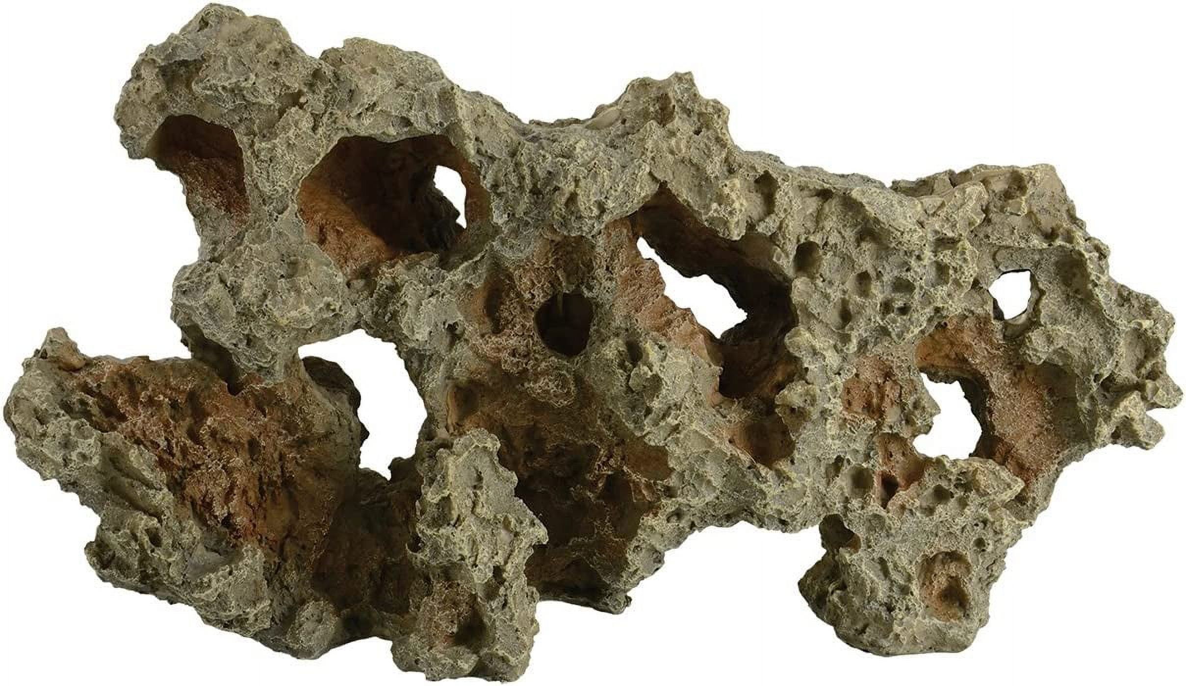 Medium Pitted Rock Wall Aquarium Ornament