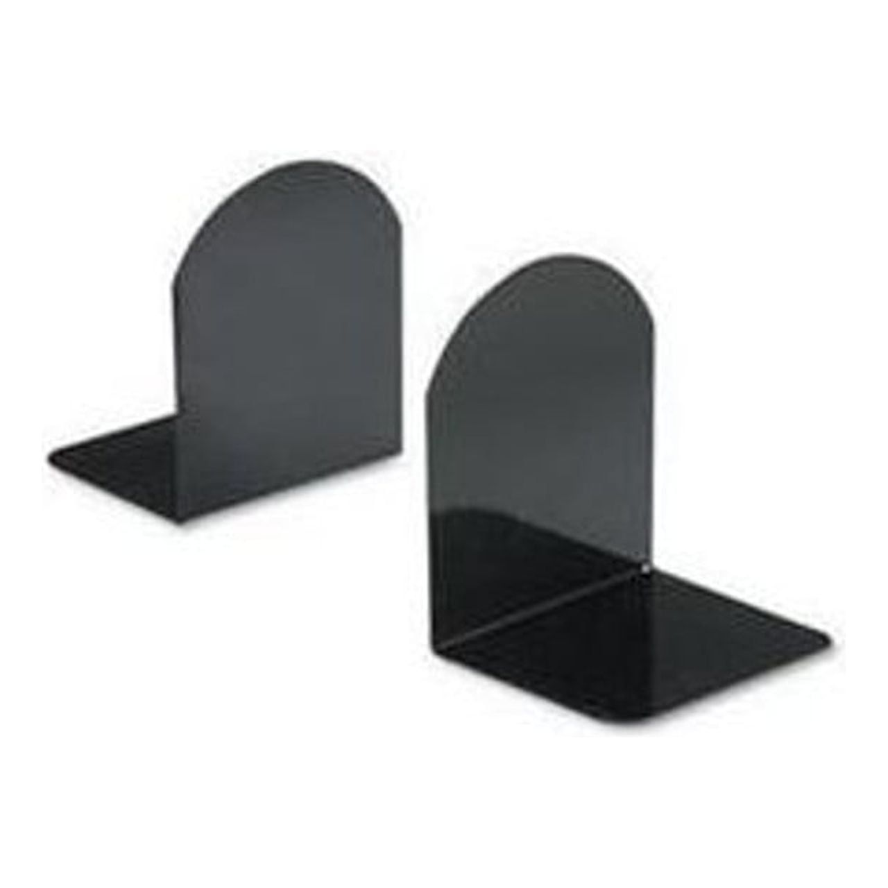 Black Metal Magnetic Bookends with 6 x 5 x 7 Dimensions