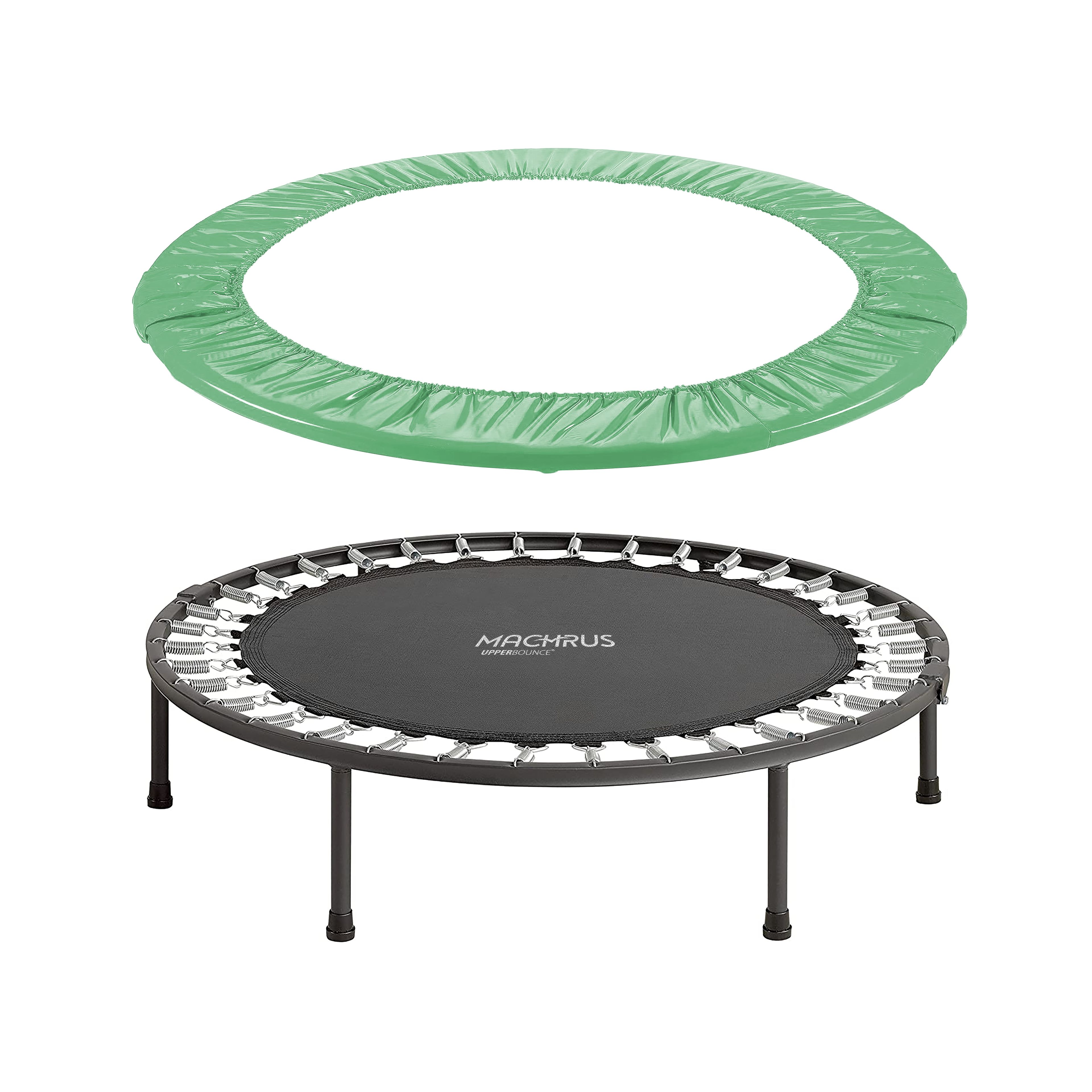 Green 38" Round Water-Resistant Trampoline Safety Pad